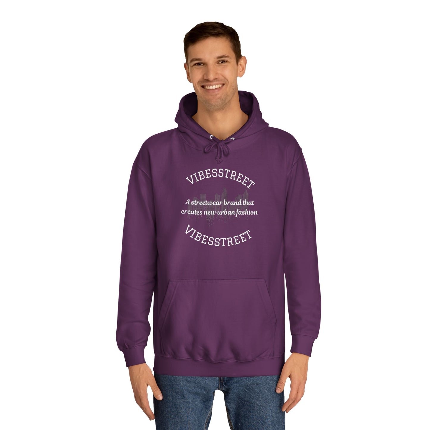 Bluza Unisex Hoodie VibesStreet Brand™-VibesStreet