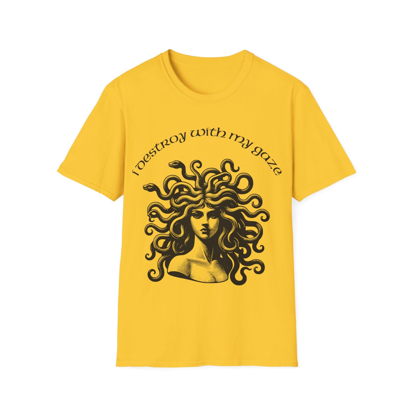 I Destroy With My Gaze! Unisex T-Shirt - VibesStreet