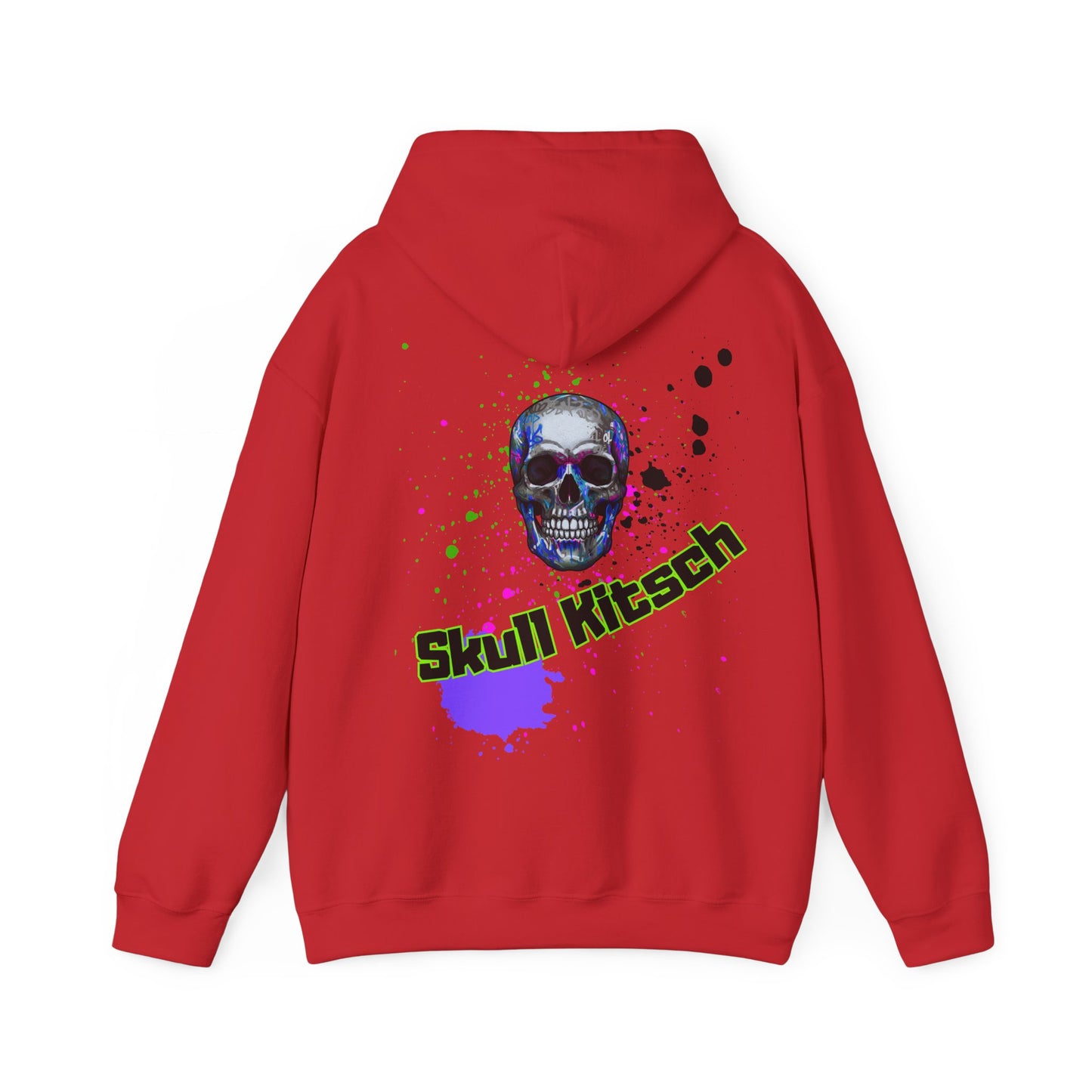 Sweat à capuche unisexe Skull Kitsch Dark-VibesStreet