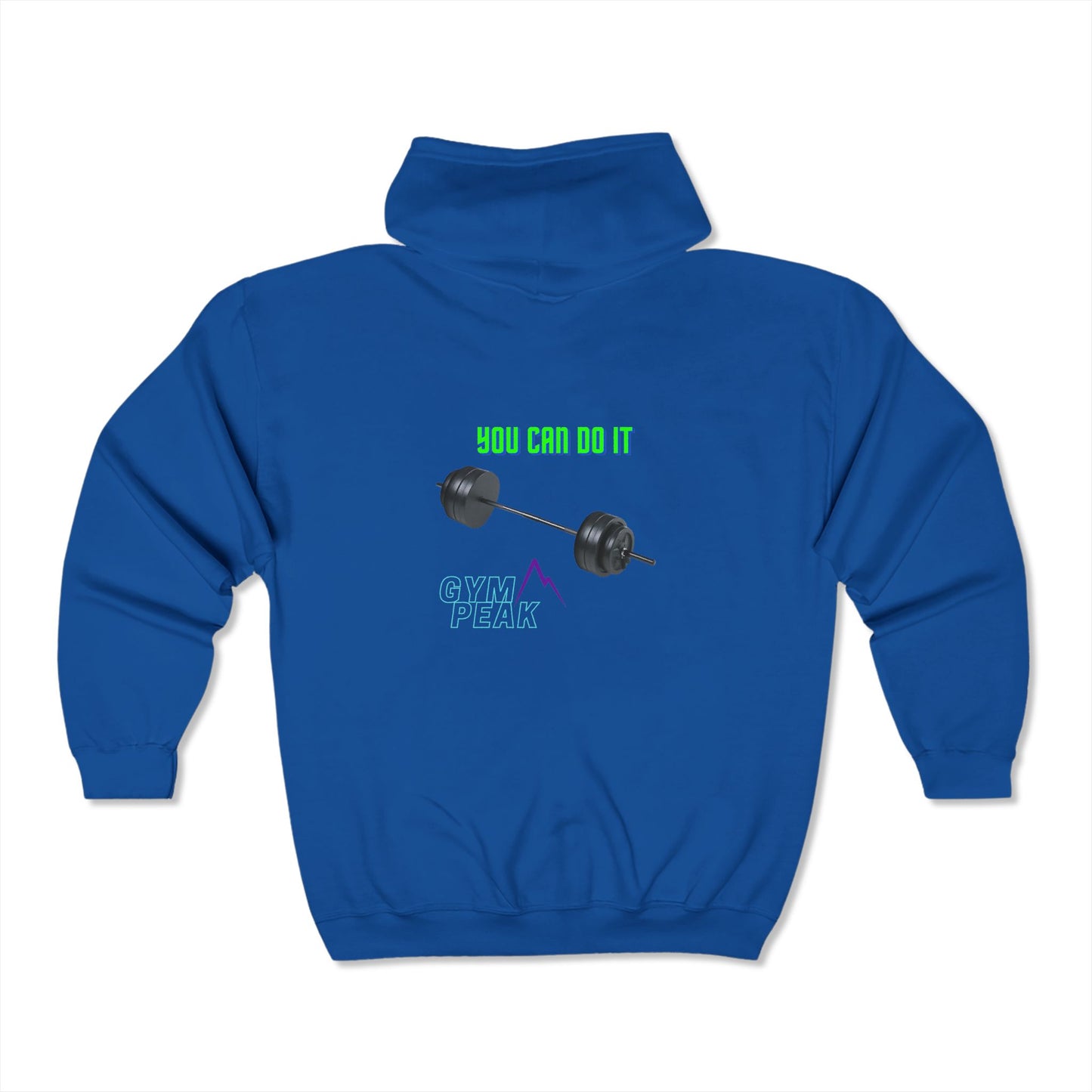 Sweat de sport unisexe zippé - GymPeak
