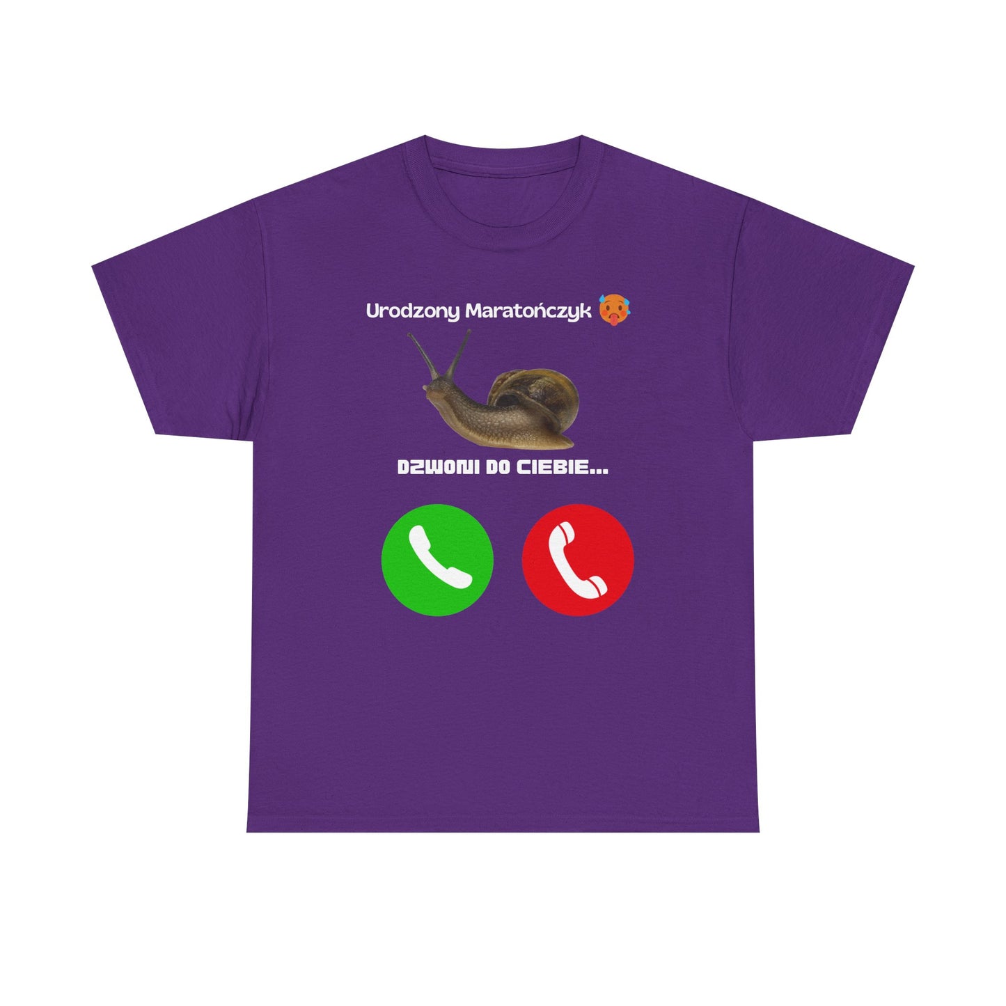 T-shirt unisexe Born Marathon Runner vous appelle...