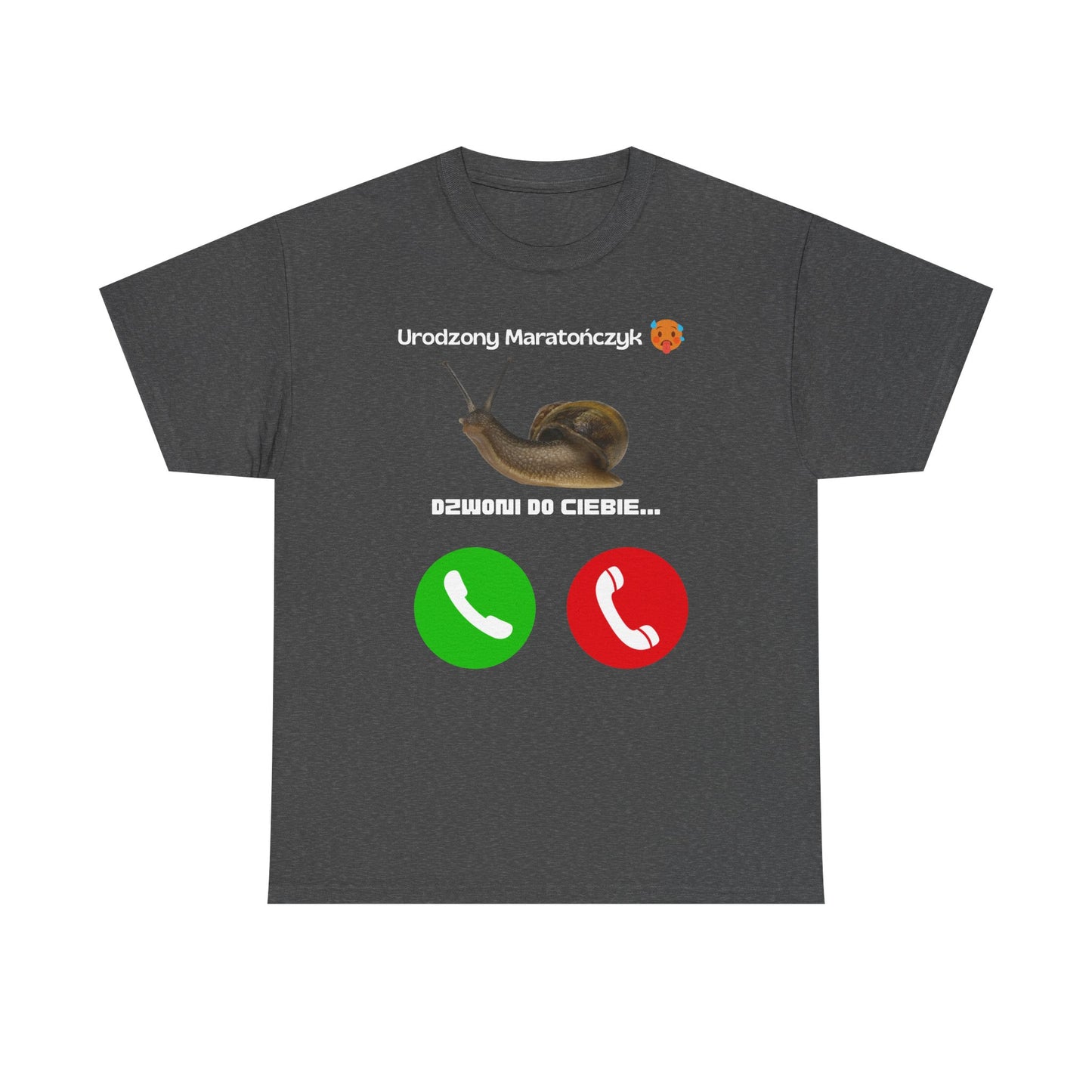 T-shirt unisexe Born Marathon Runner vous appelle...