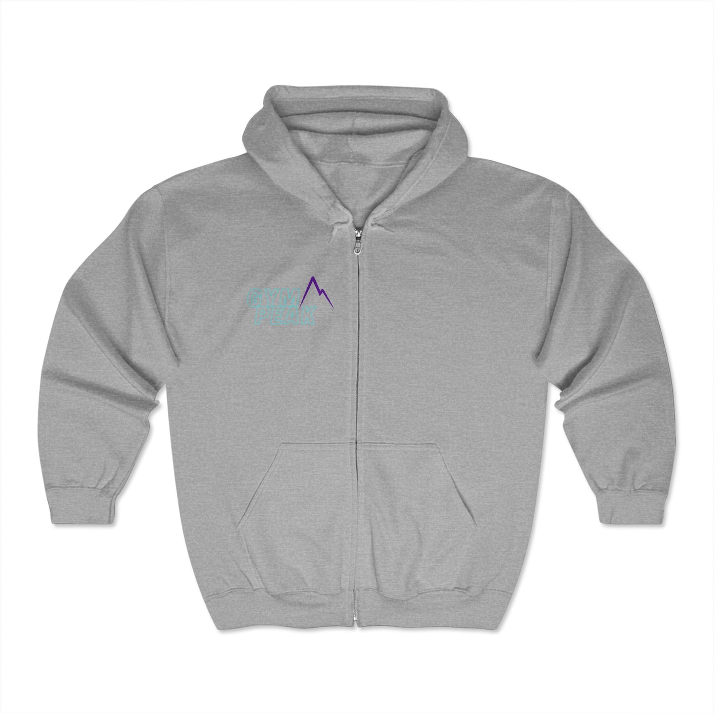 Sweat de sport unisexe zippé - GymPeak