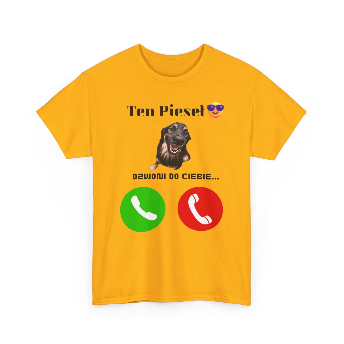Koszulka unisex Ten Pieseł dzwoni do Ciebie