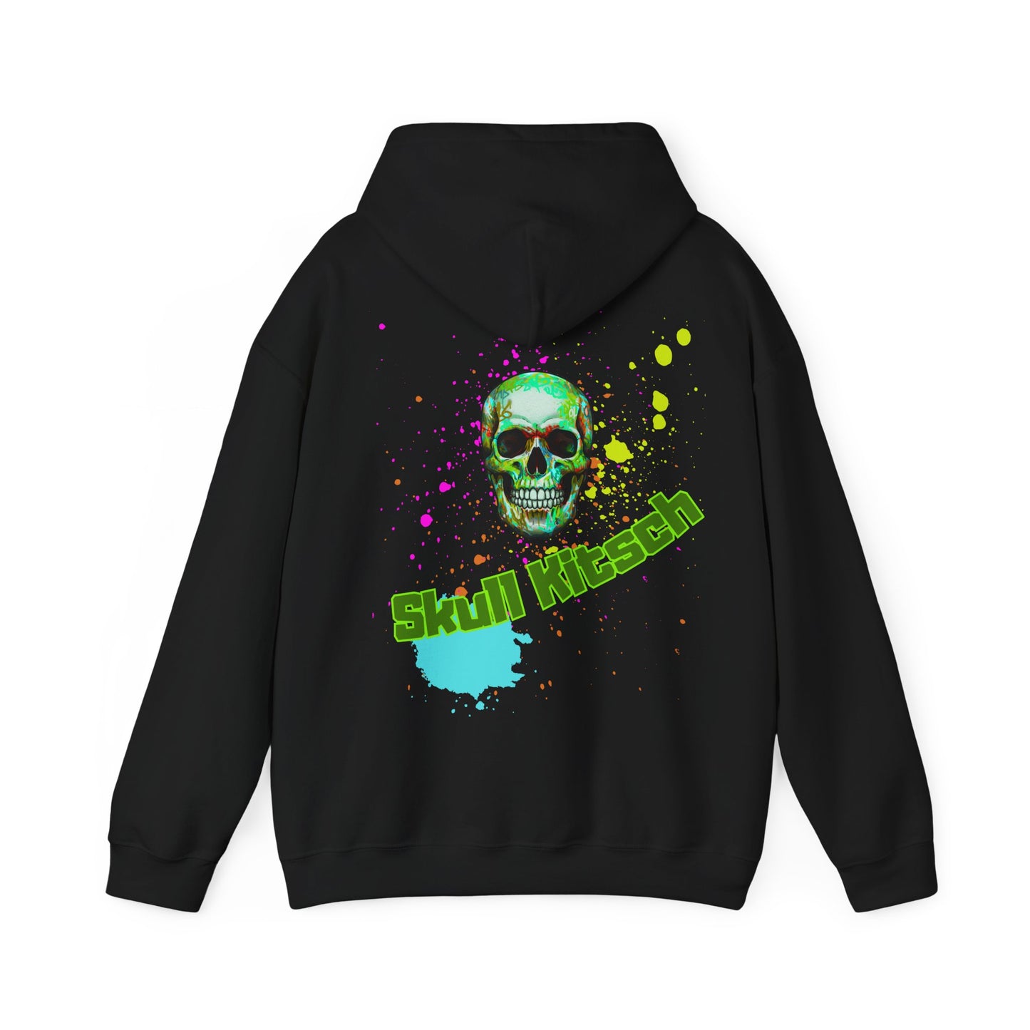 Sweat à capuche unisexe Skull Kitsch Summer Punk - VibesStreet