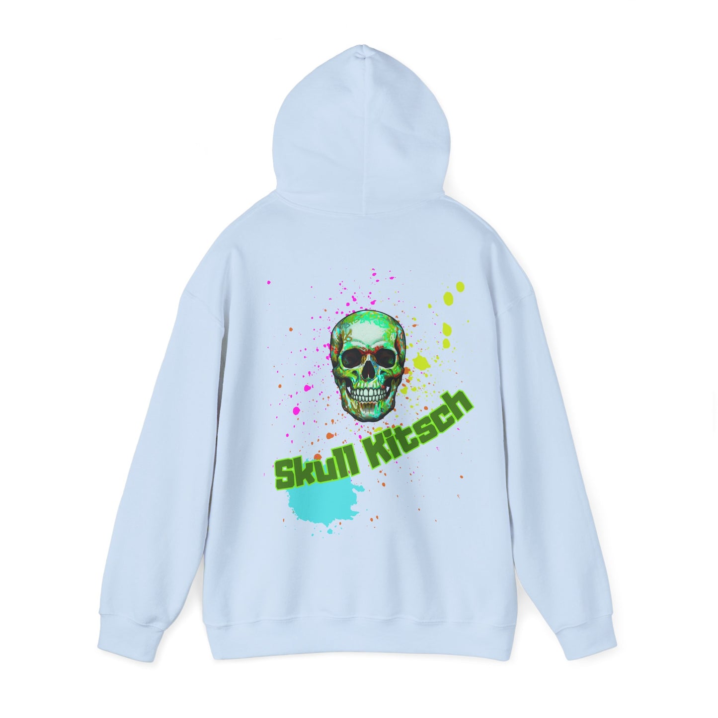 Sweat à capuche unisexe Skull Kitsch Summer Punk - VibesStreet