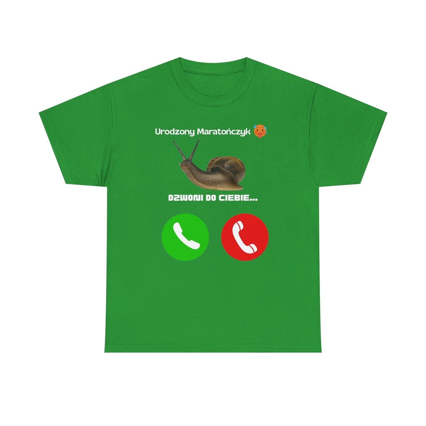 T-shirt unisexe Born Marathon Runner vous appelle...