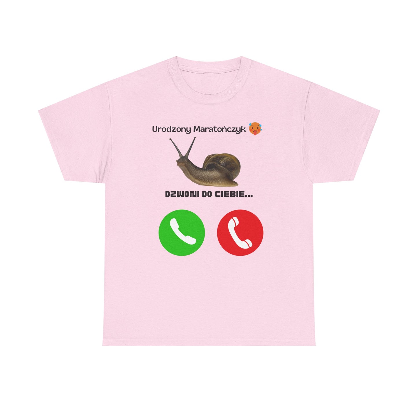 T-shirt unisexe Born Marathon Runner vous appelle...