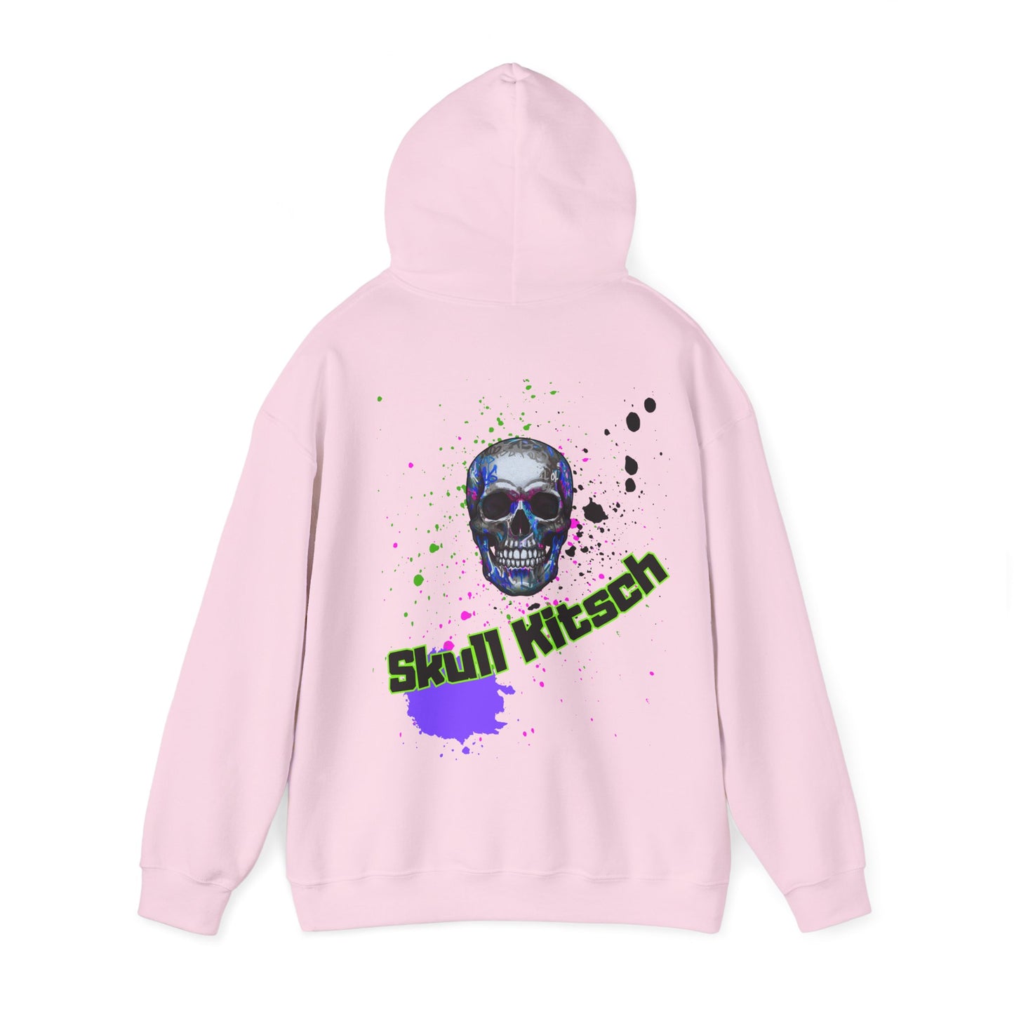 Sweat à capuche unisexe Skull Kitsch Dark-VibesStreet
