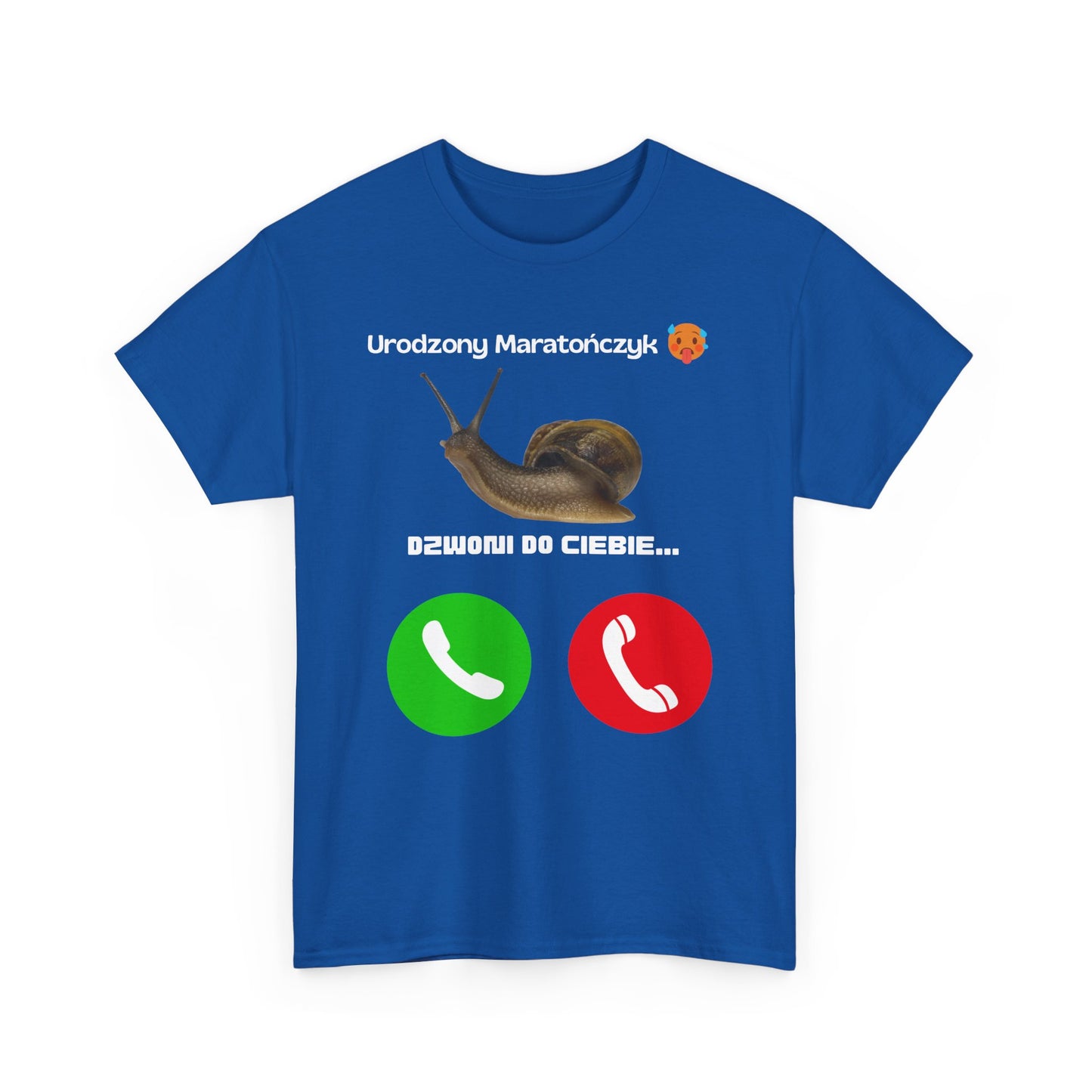 T-shirt unisexe Born Marathon Runner vous appelle...