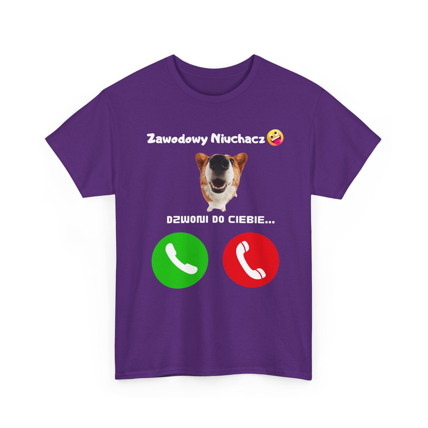Koszulka unisex Zawodowy Niuchacz dzwoni do Ciebie