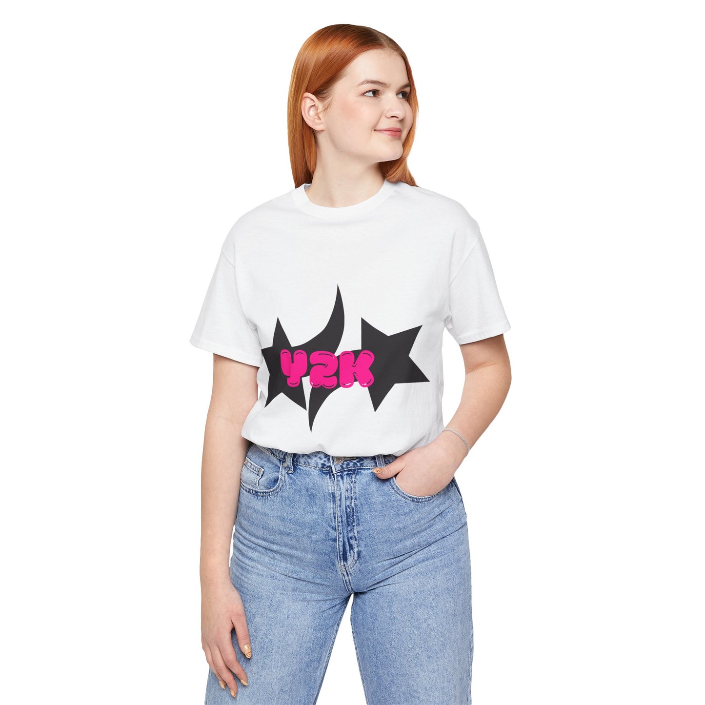 T-shirt unisex Dobule Y2K Stars-Wear2K