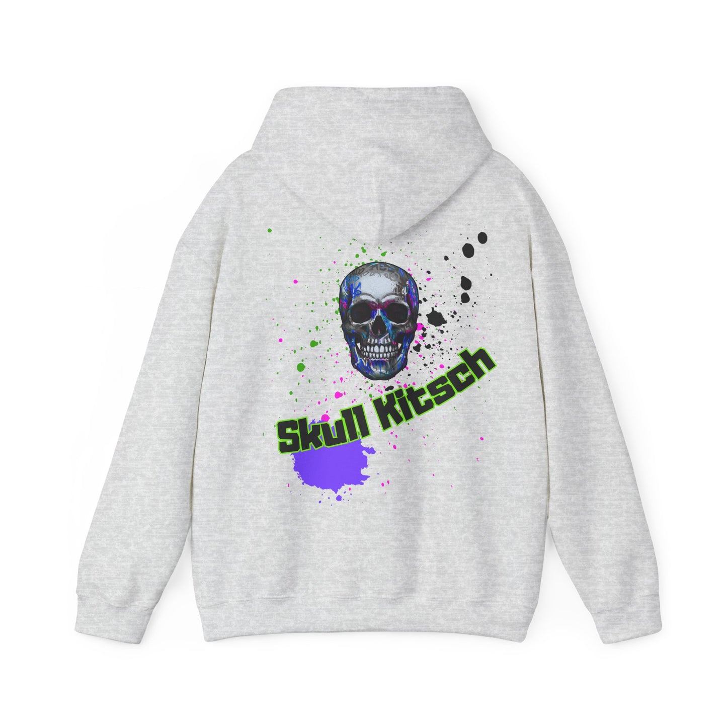 Sweat à capuche unisexe Skull Kitsch Dark-VibesStreet
