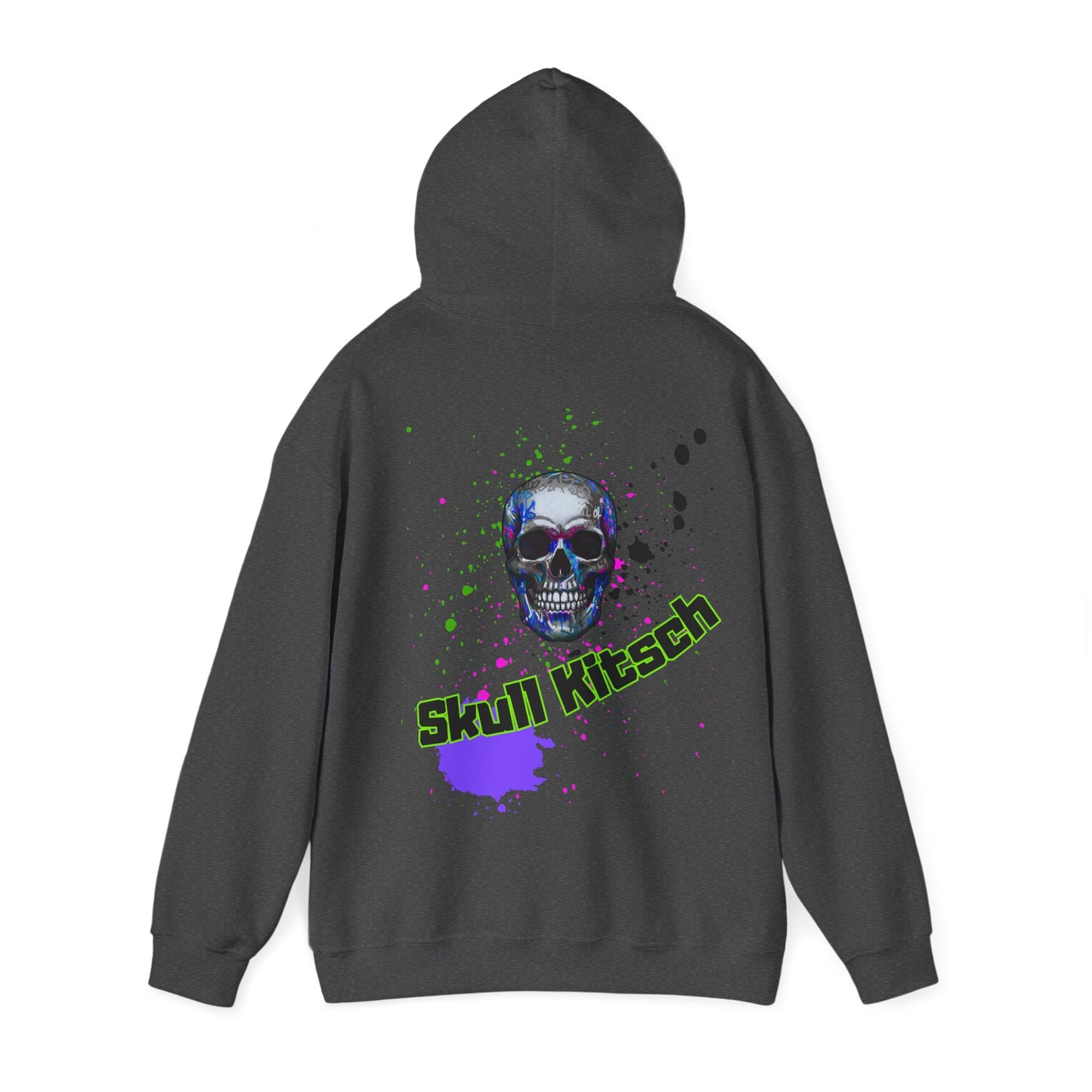 Sweat à capuche unisexe Skull Kitsch Dark-VibesStreet