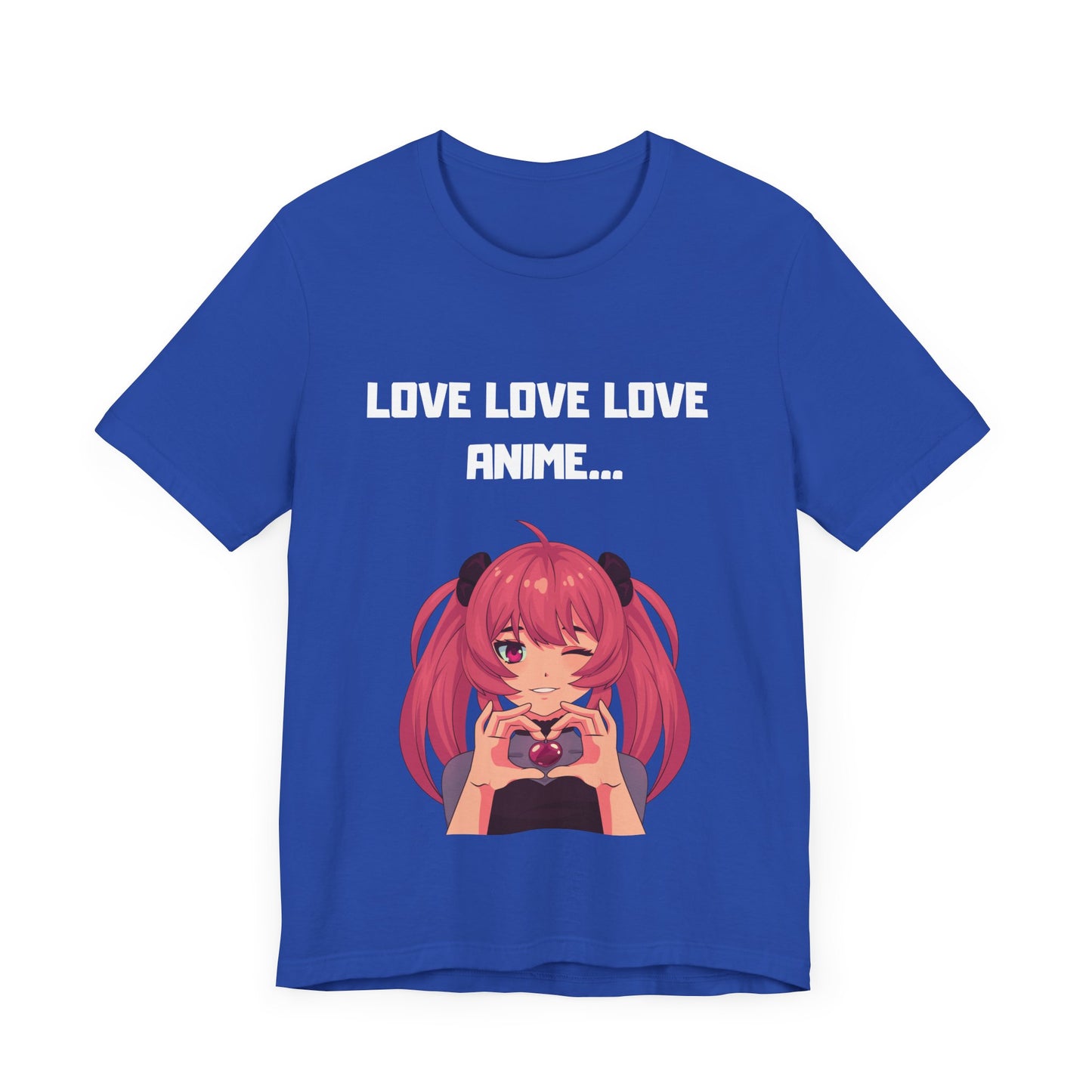 Unisex T-Shirt I Love Love Love Anime...- DragonStreet