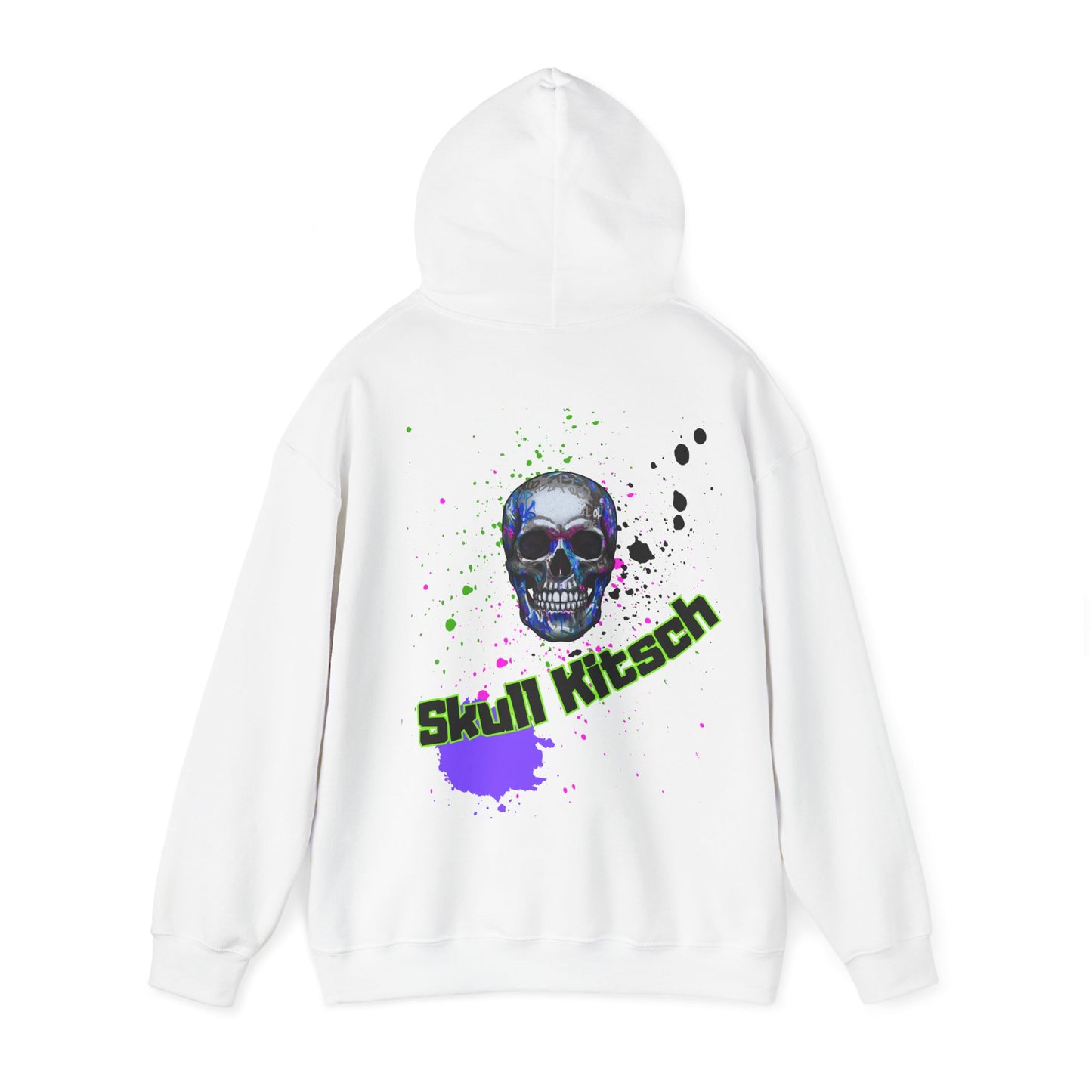 Sweat à capuche unisexe Skull Kitsch Dark-VibesStreet