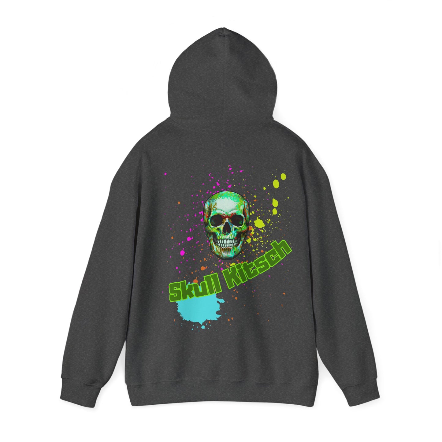 Sweat à capuche unisexe Skull Kitsch Summer Punk - VibesStreet