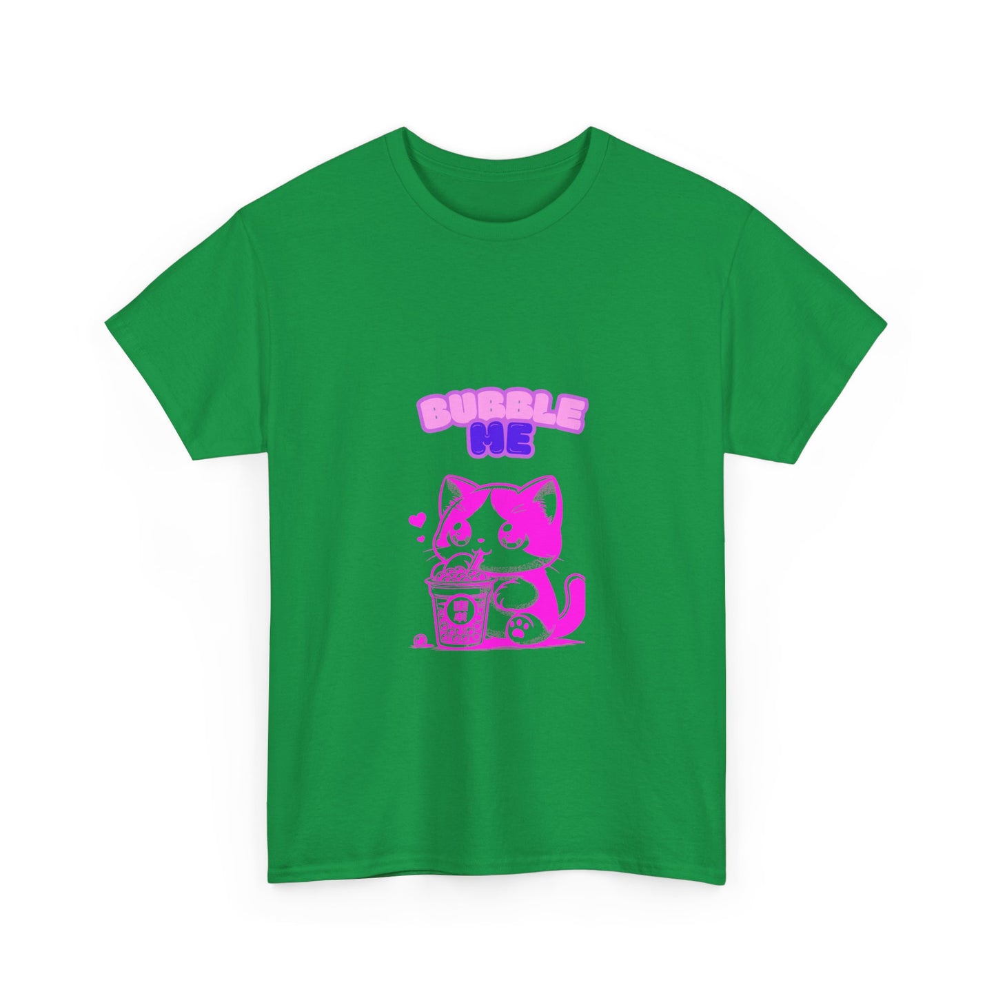 Koszulka z nadrukiem Bubble Cat-OverFash