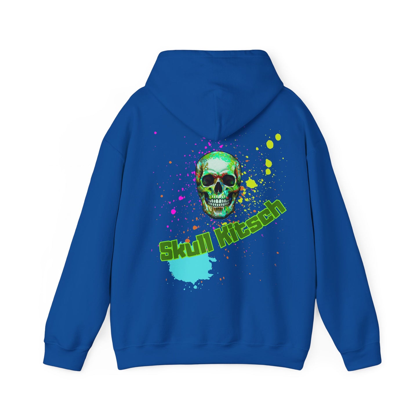 Sweat à capuche unisexe Skull Kitsch Summer Punk - VibesStreet