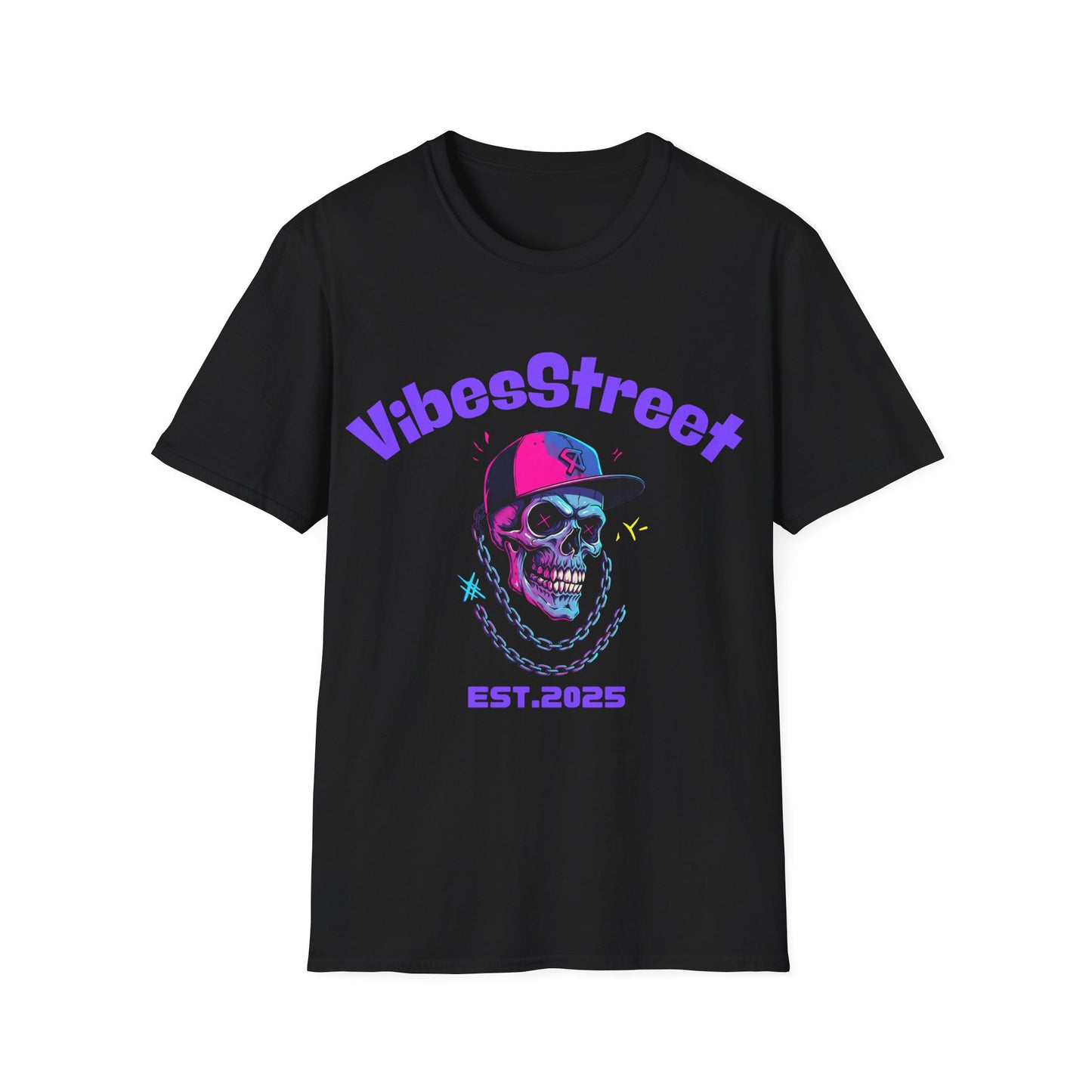 Unisex Hip-Skull Est.2025 T-Shirt-VibesStreet