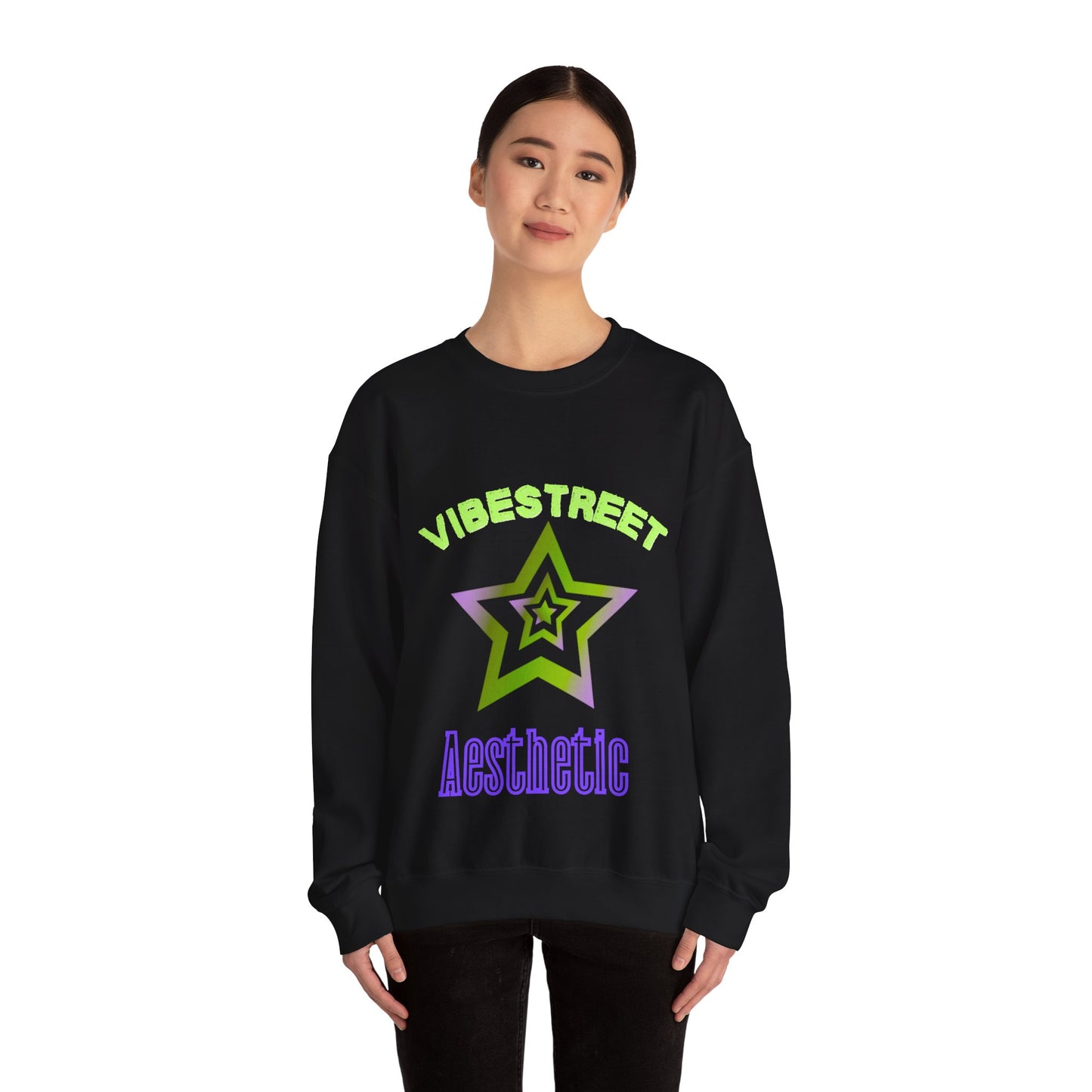 Sweat-shirt esthétique VibesStreet unisexe