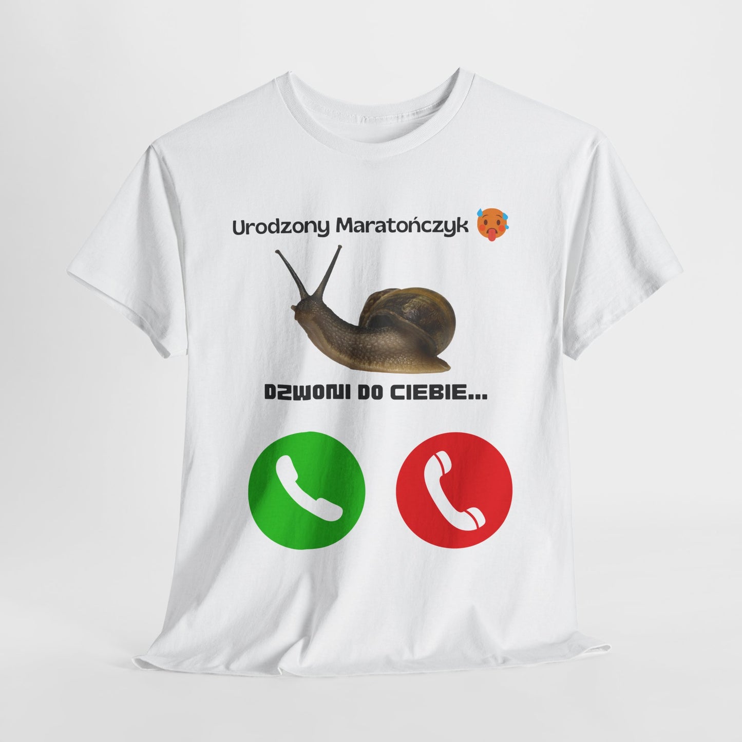T-shirt unisexe Born Marathon Runner vous appelle...