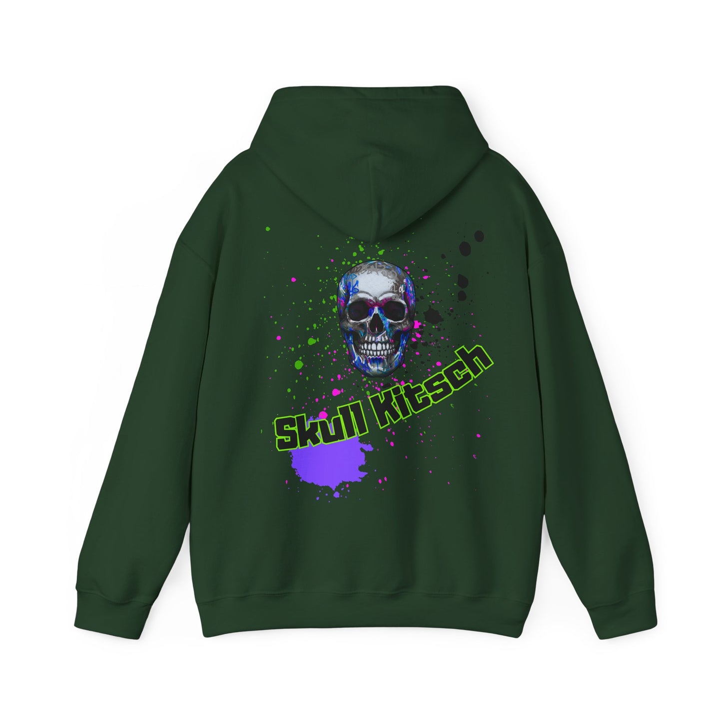 Sweat à capuche unisexe Skull Kitsch Dark-VibesStreet