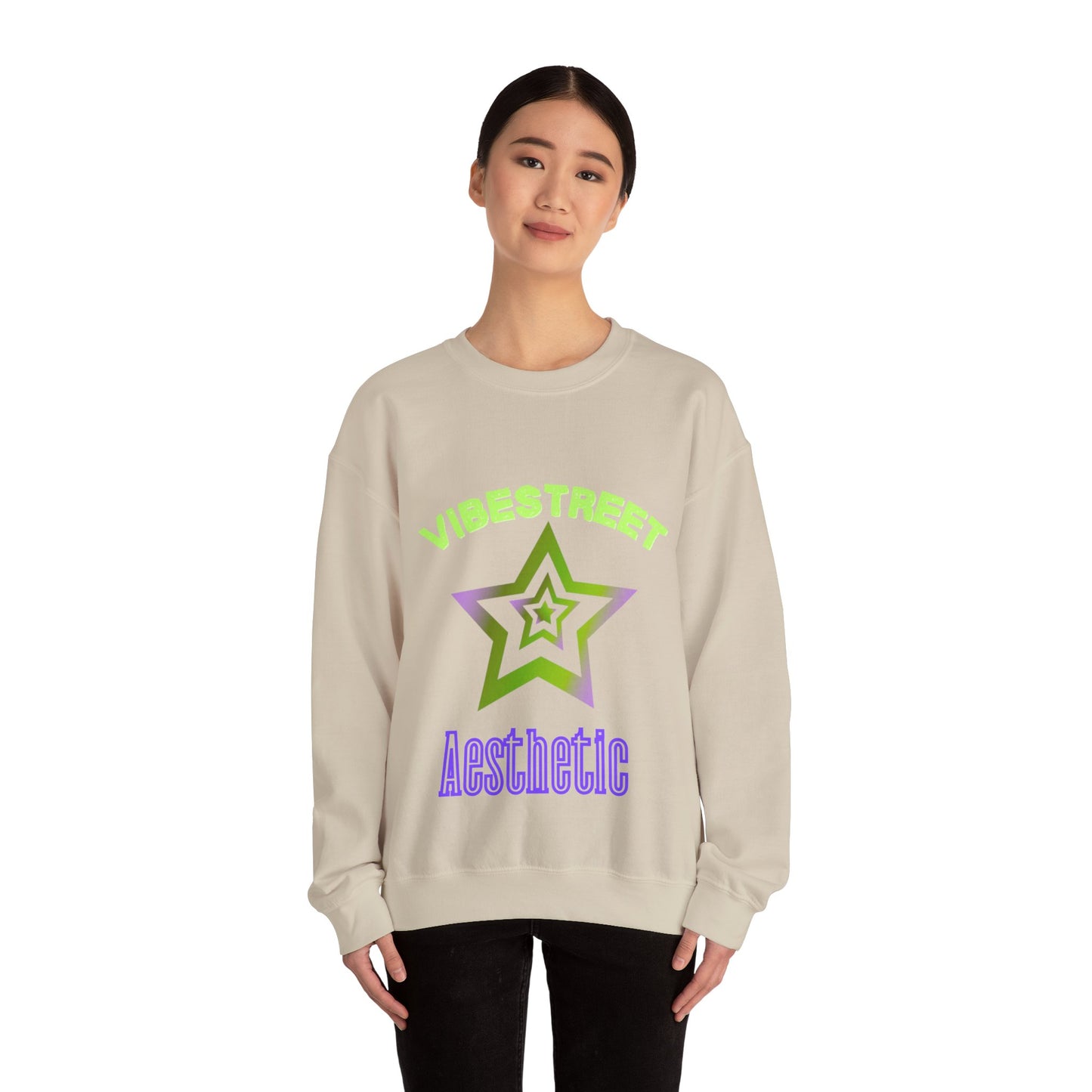 Sweat-shirt esthétique VibesStreet unisexe