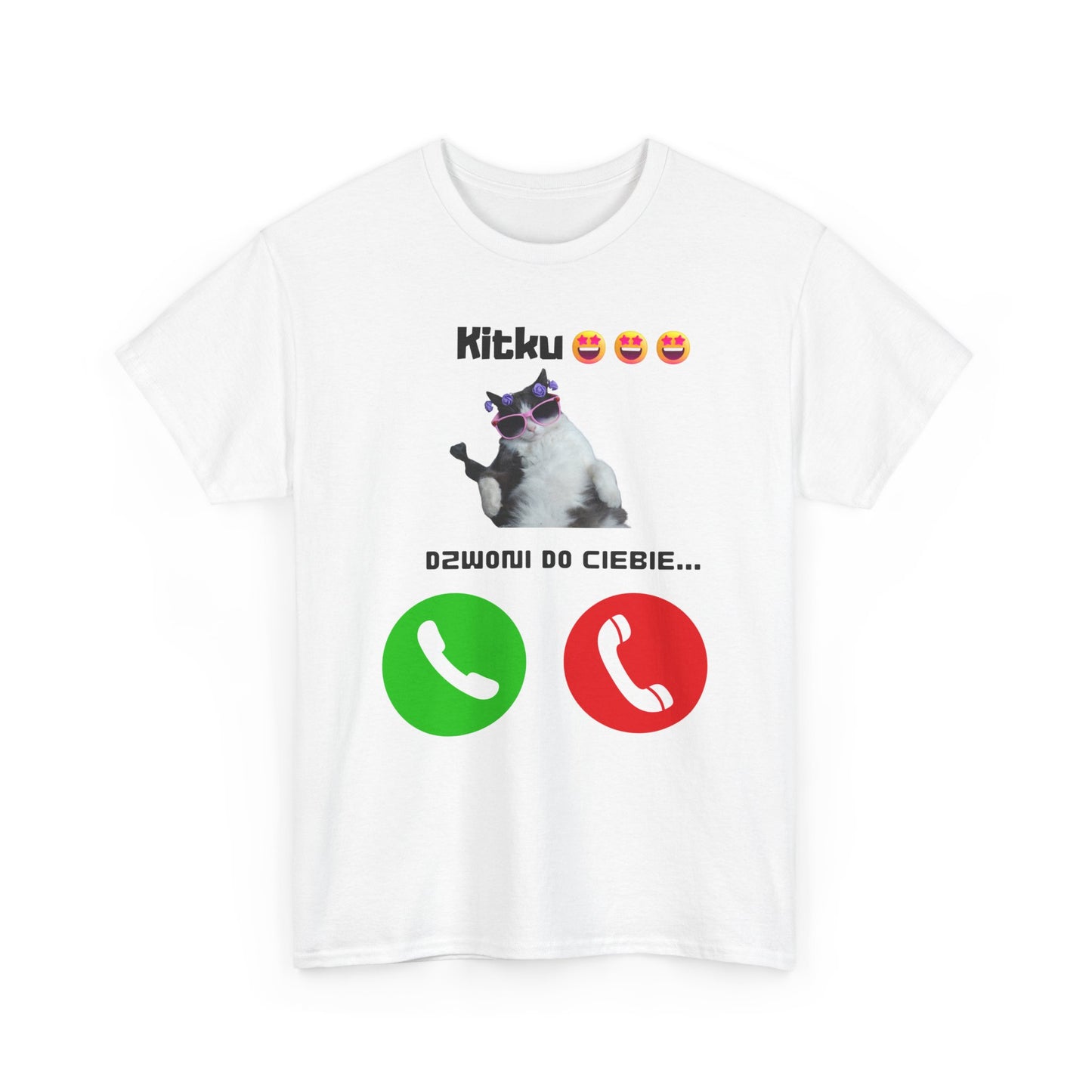 Koszulka Unisex Kitku dzwoni do Ciebie