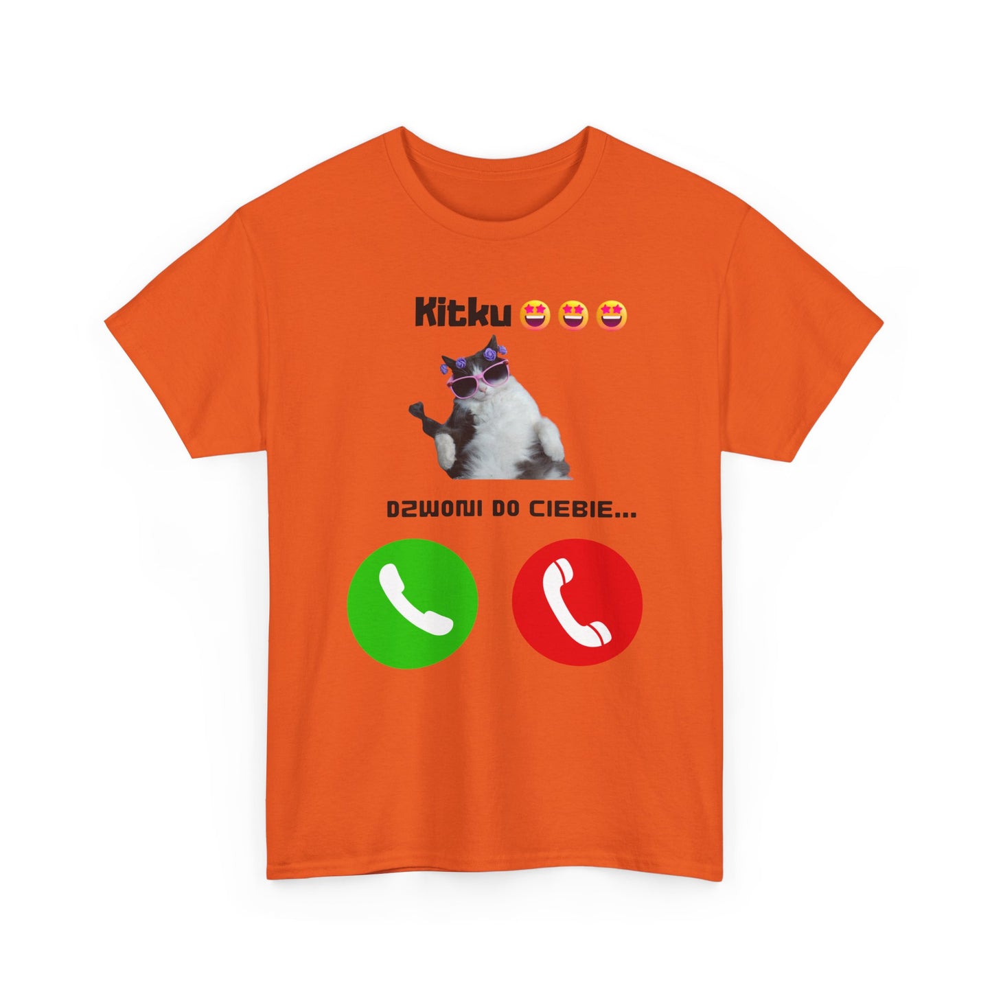 Koszulka Unisex Kitku dzwoni do Ciebie