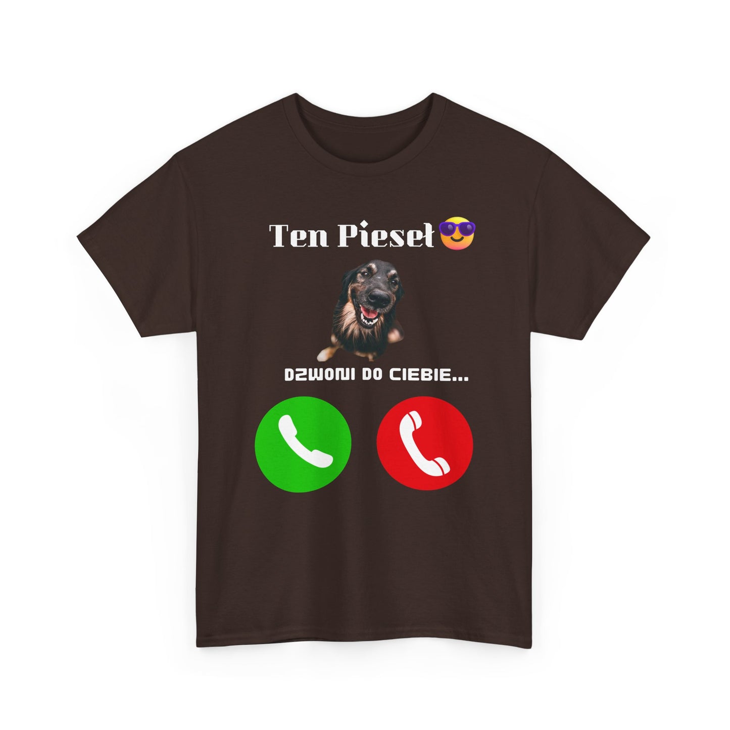Koszulka unisex Ten Pieseł dzwoni do Ciebie