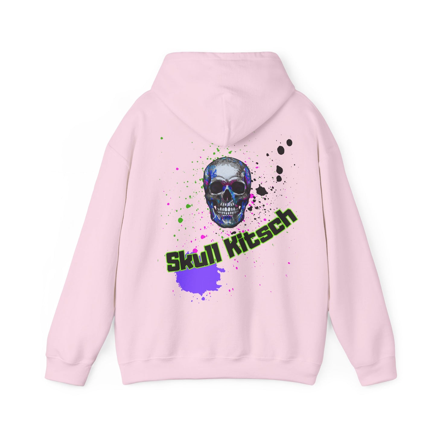 Sweat à capuche unisexe Skull Kitsch Dark-VibesStreet