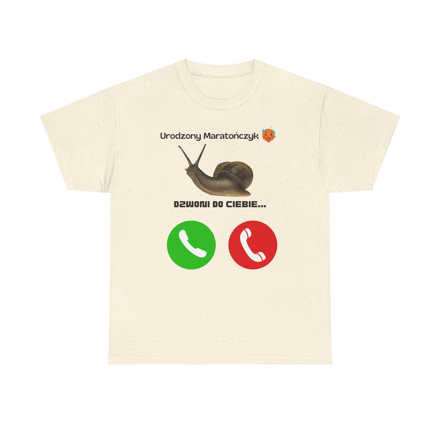 T-shirt unisexe Born Marathon Runner vous appelle...