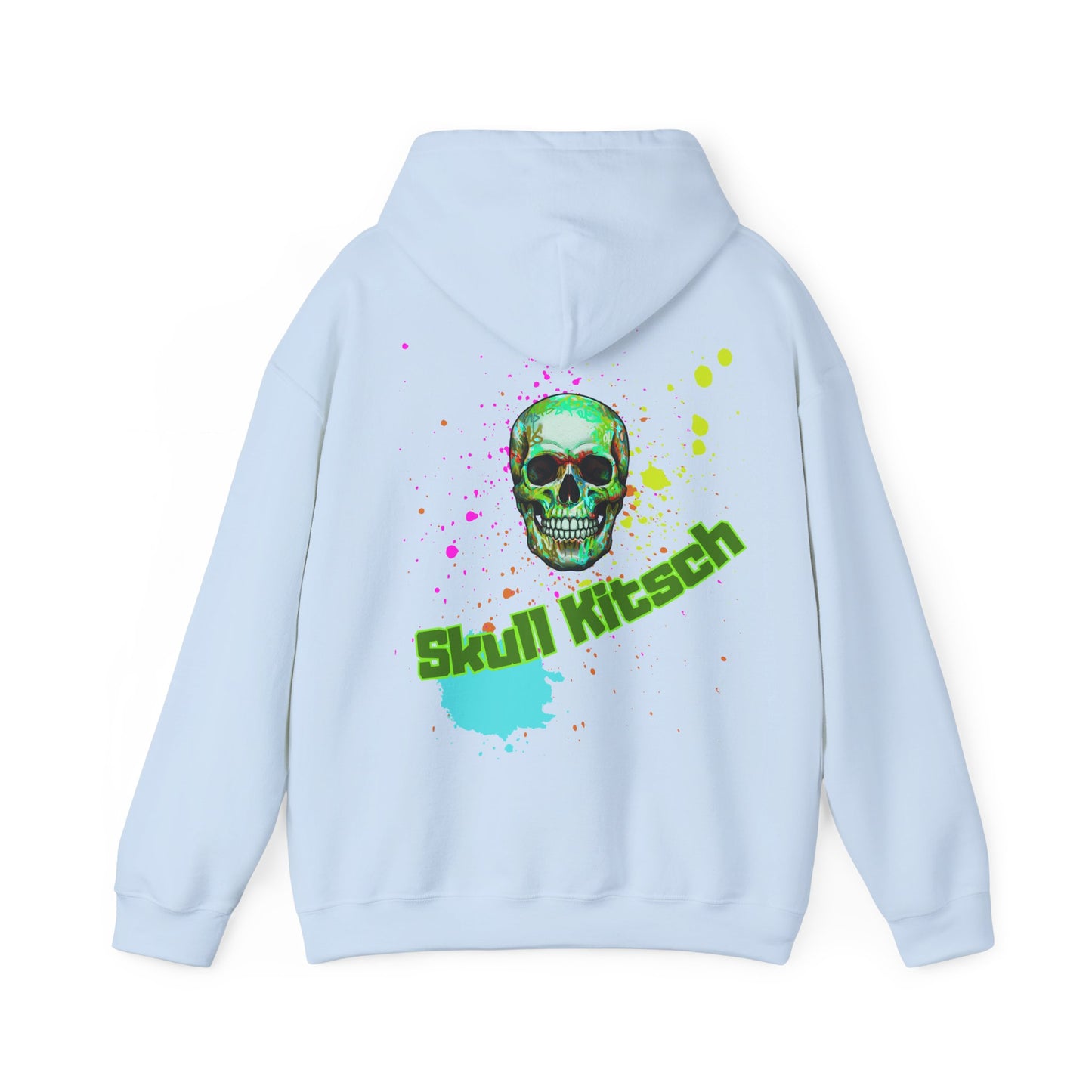 Sweat à capuche unisexe Skull Kitsch Summer Punk - VibesStreet