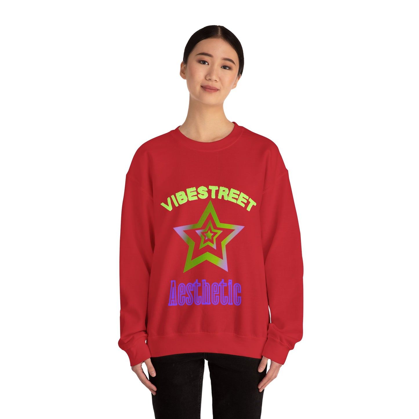 Sweat-shirt esthétique VibesStreet unisexe