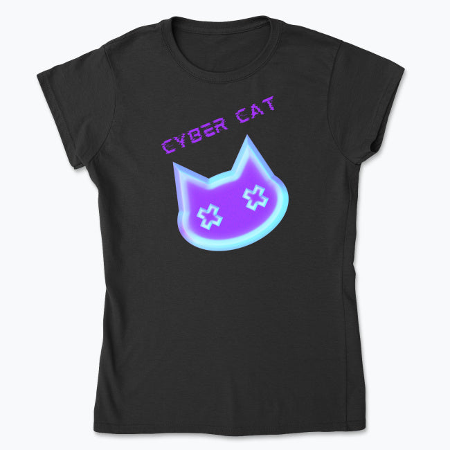 T-Shirt Femme - Cyber ​​Chat