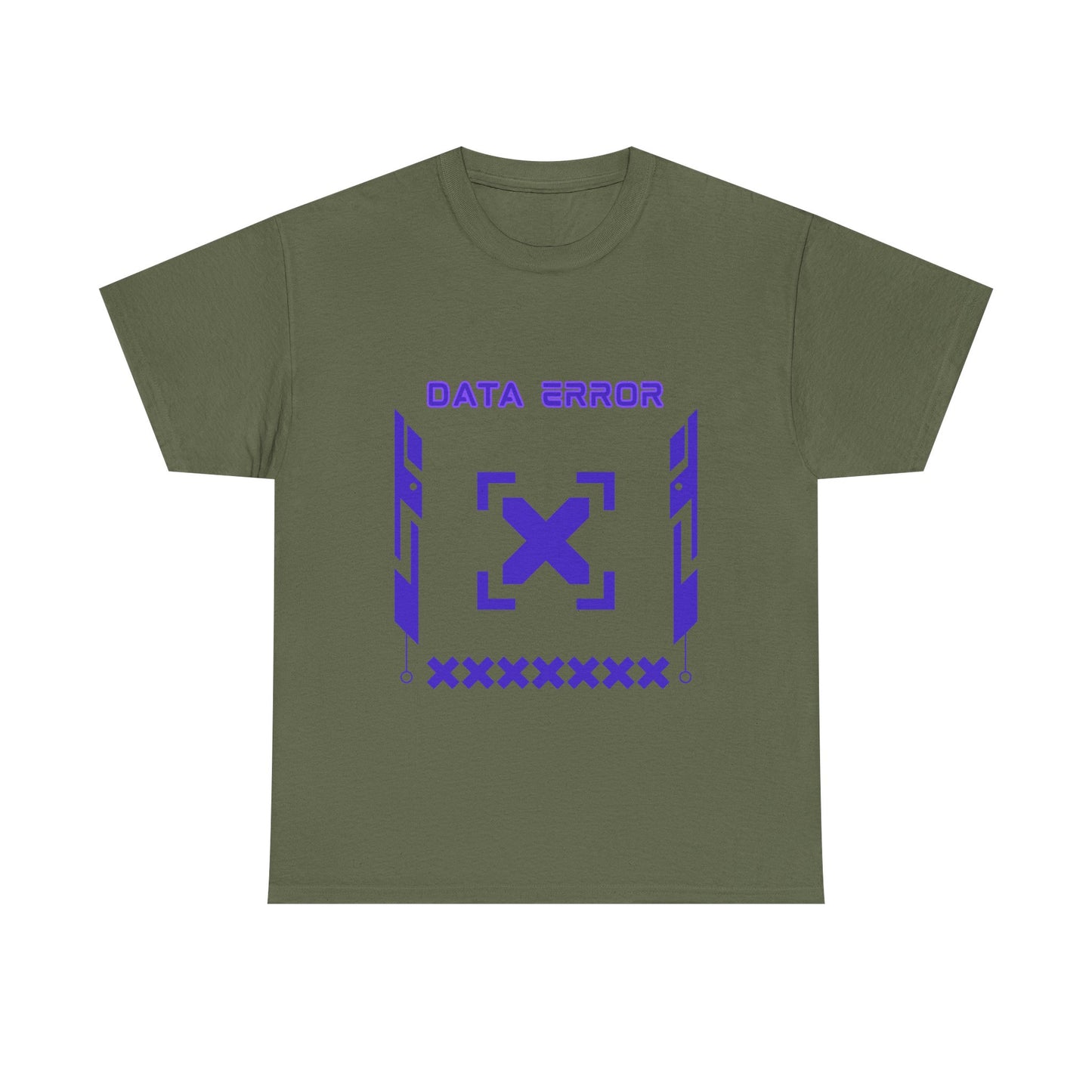 T-shirt Unisex Data Error Techwear Purple-TechSouls