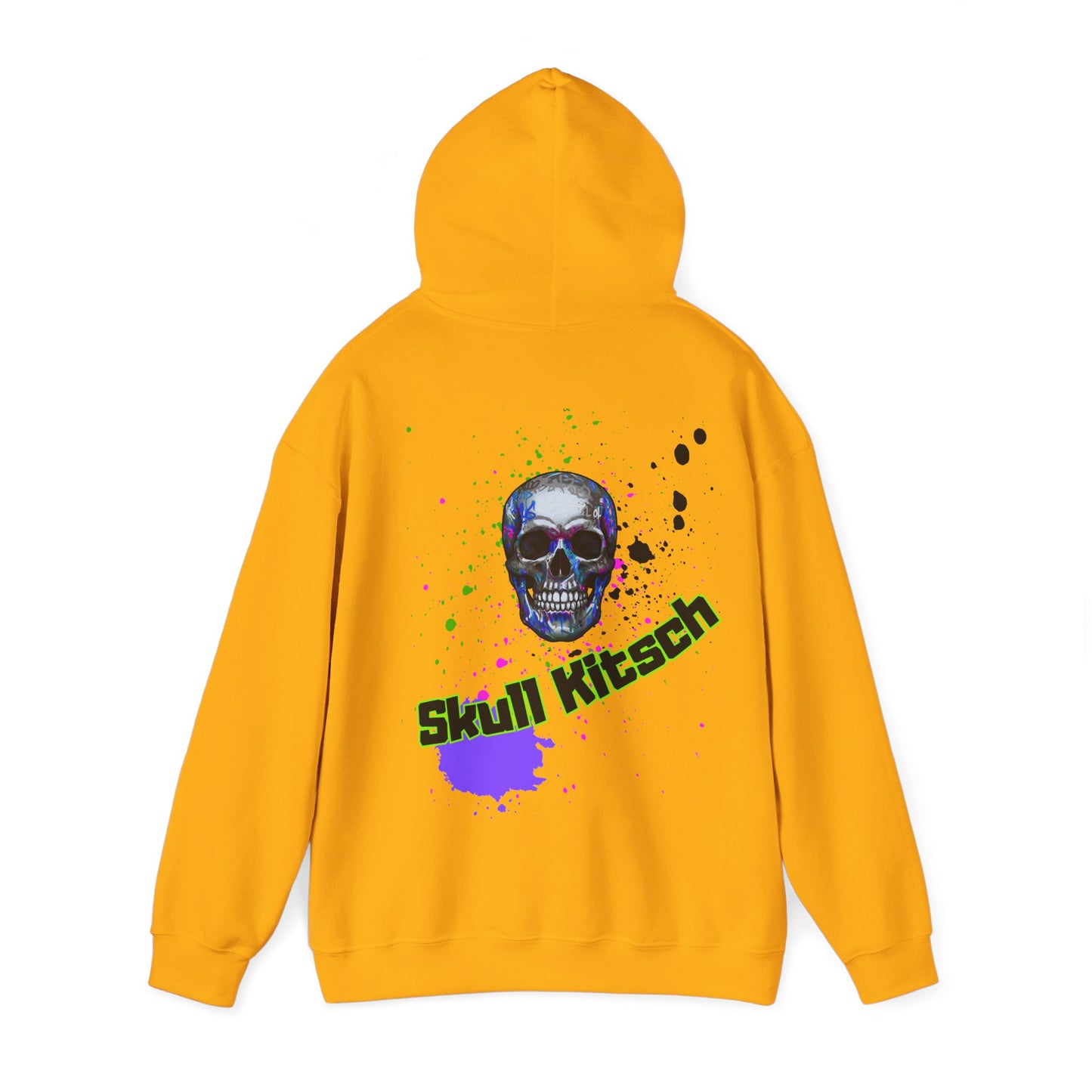 Sweat à capuche unisexe Skull Kitsch Dark-VibesStreet