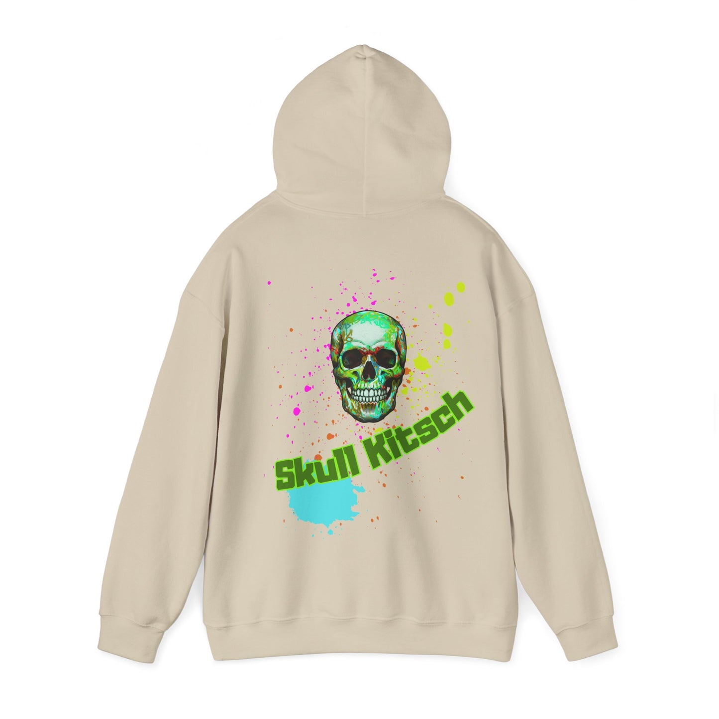 Sweat à capuche unisexe Skull Kitsch Summer Punk - VibesStreet