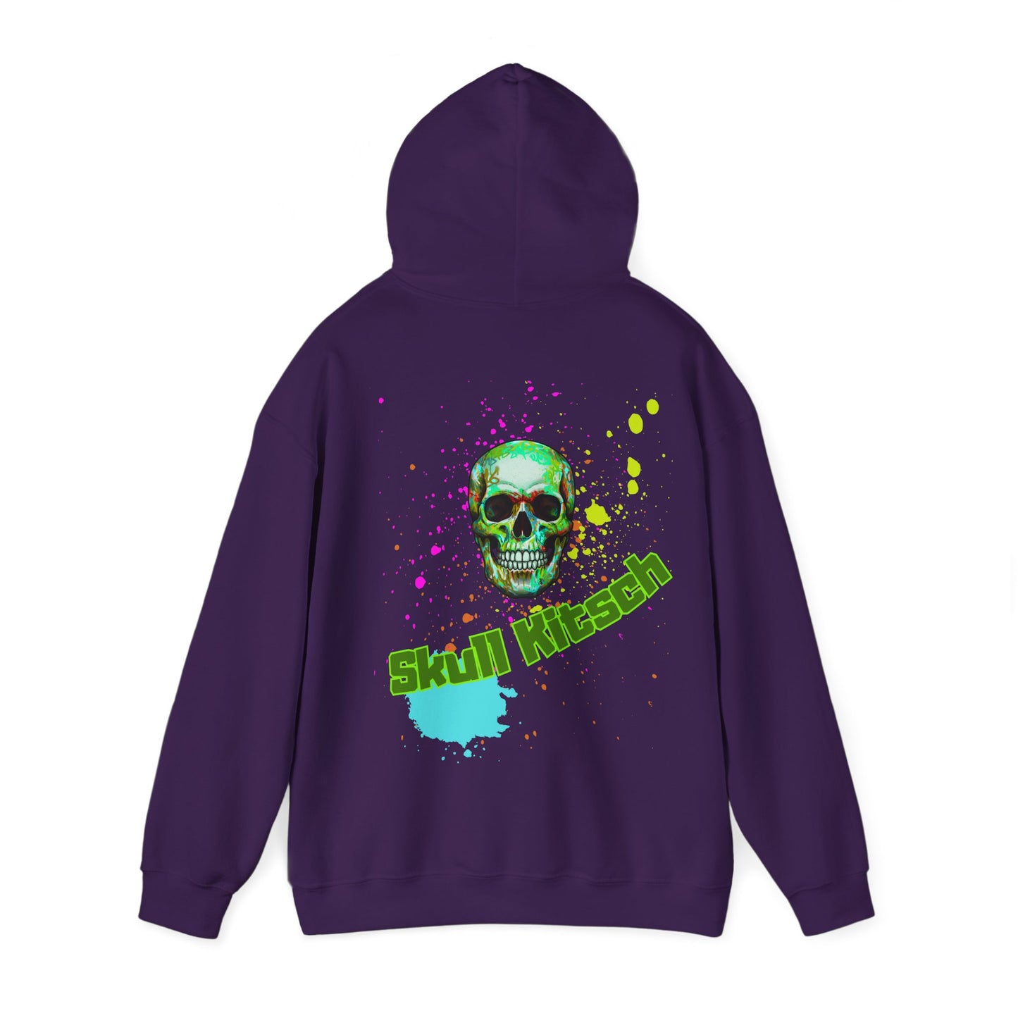 Sweat à capuche unisexe Skull Kitsch Summer Punk - VibesStreet