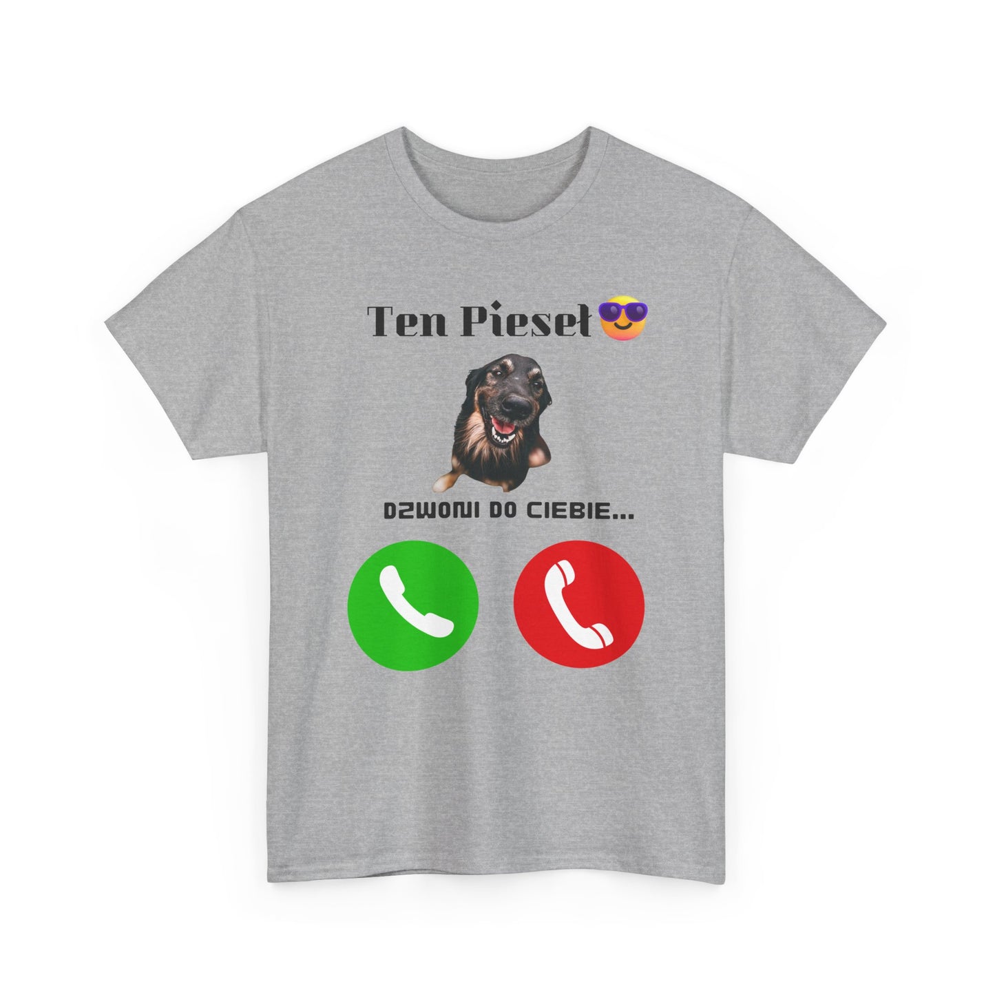 Koszulka unisex Ten Pieseł dzwoni do Ciebie