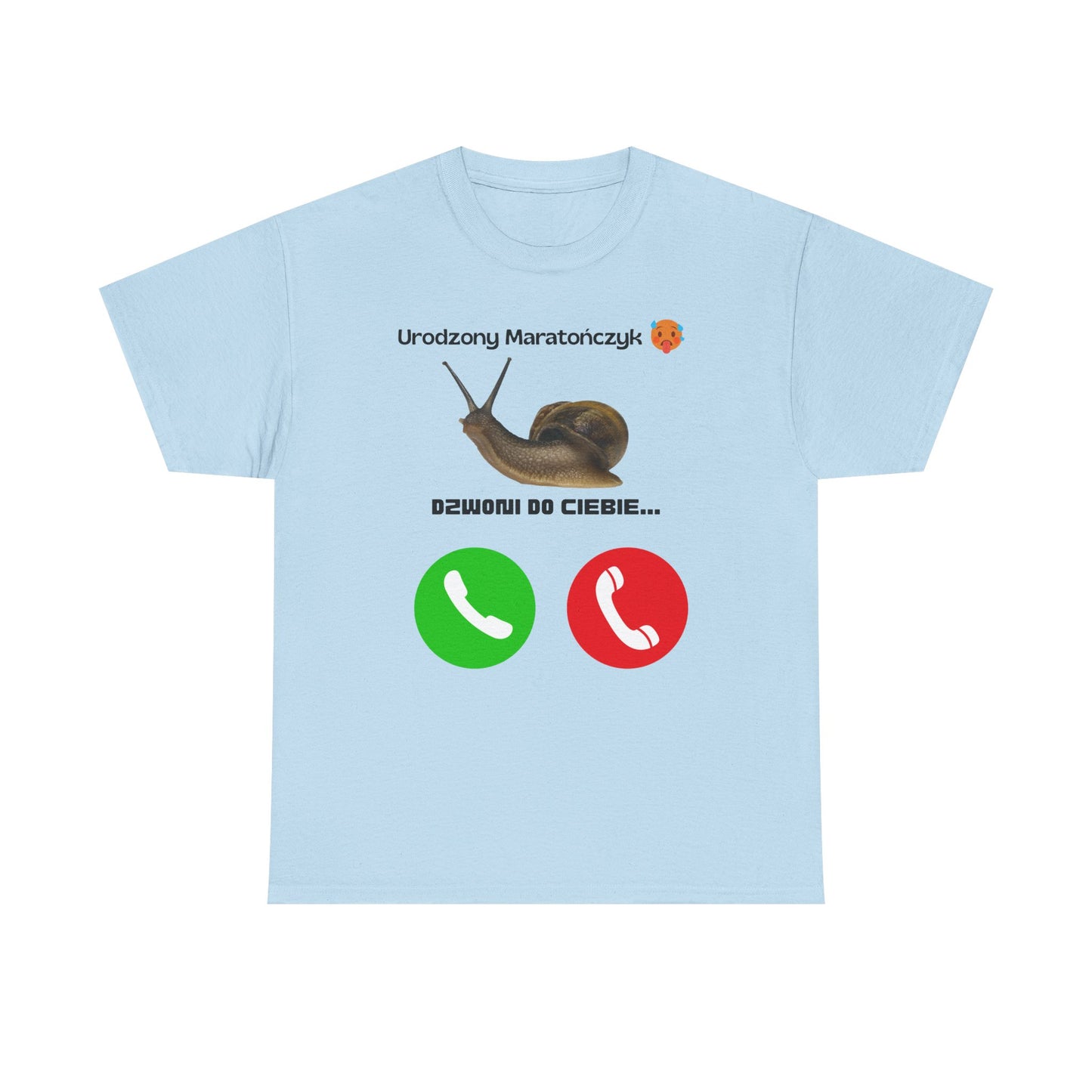 T-shirt unisexe Born Marathon Runner vous appelle...