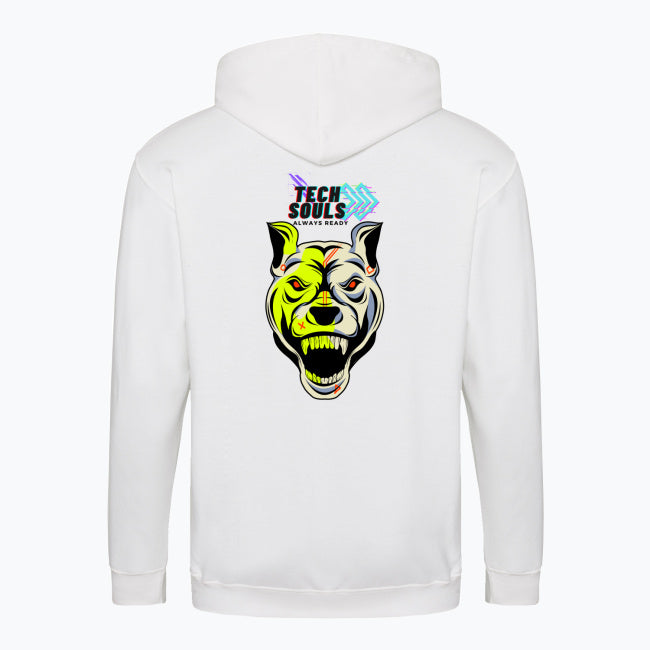 Sweat zippé avec imprimé de TechSouls