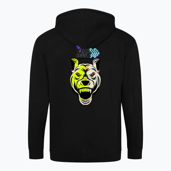 Sweat zippé avec imprimé de TechSouls