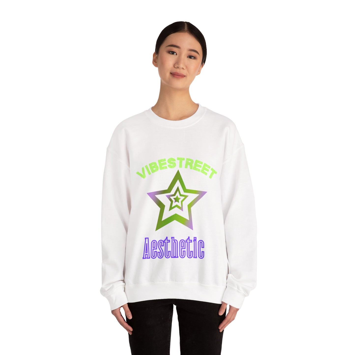 Sweat-shirt esthétique VibesStreet unisexe