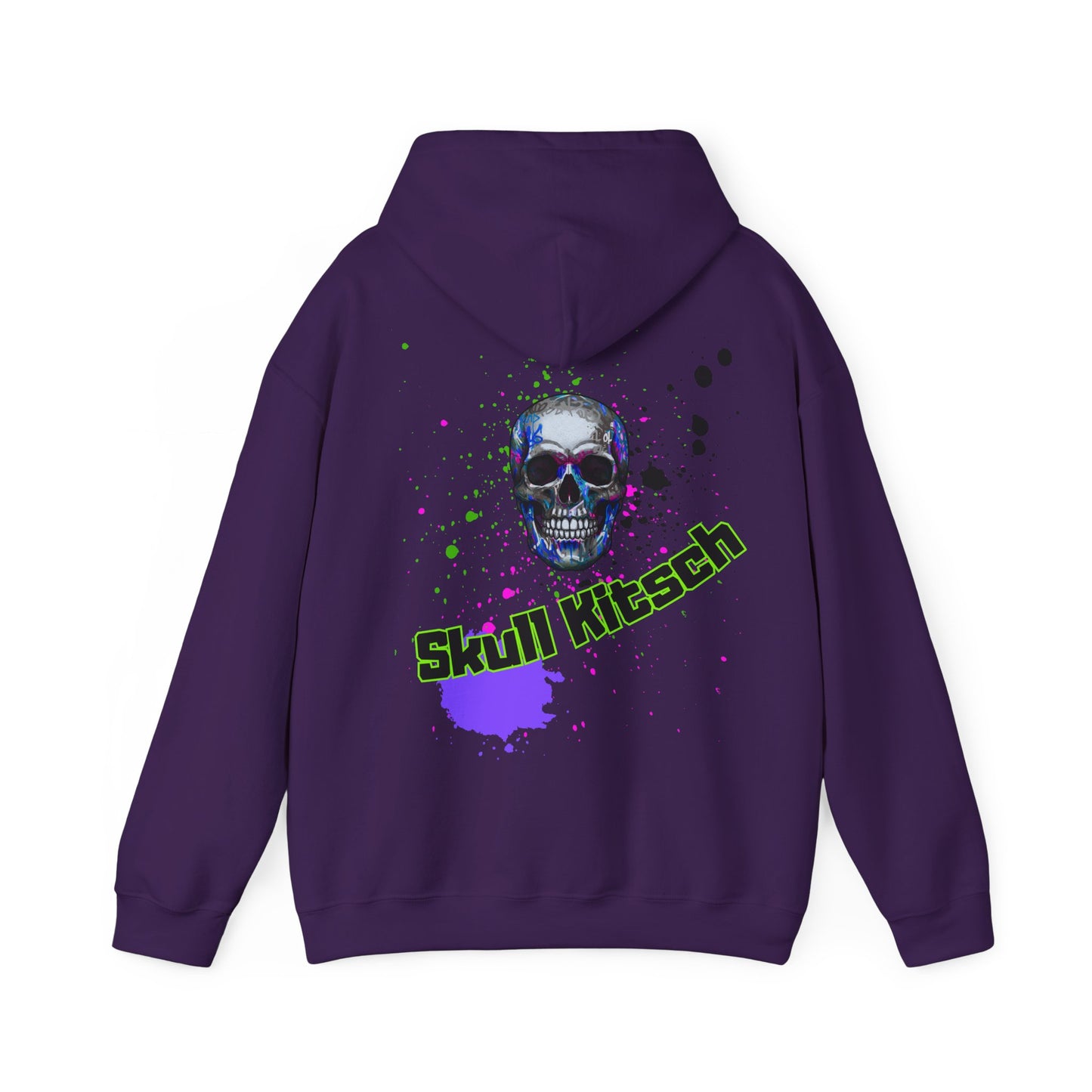 Sweat à capuche unisexe Skull Kitsch Dark-VibesStreet