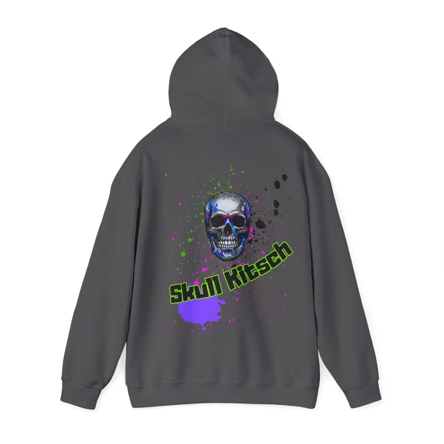 Sweat à capuche unisexe Skull Kitsch Dark-VibesStreet