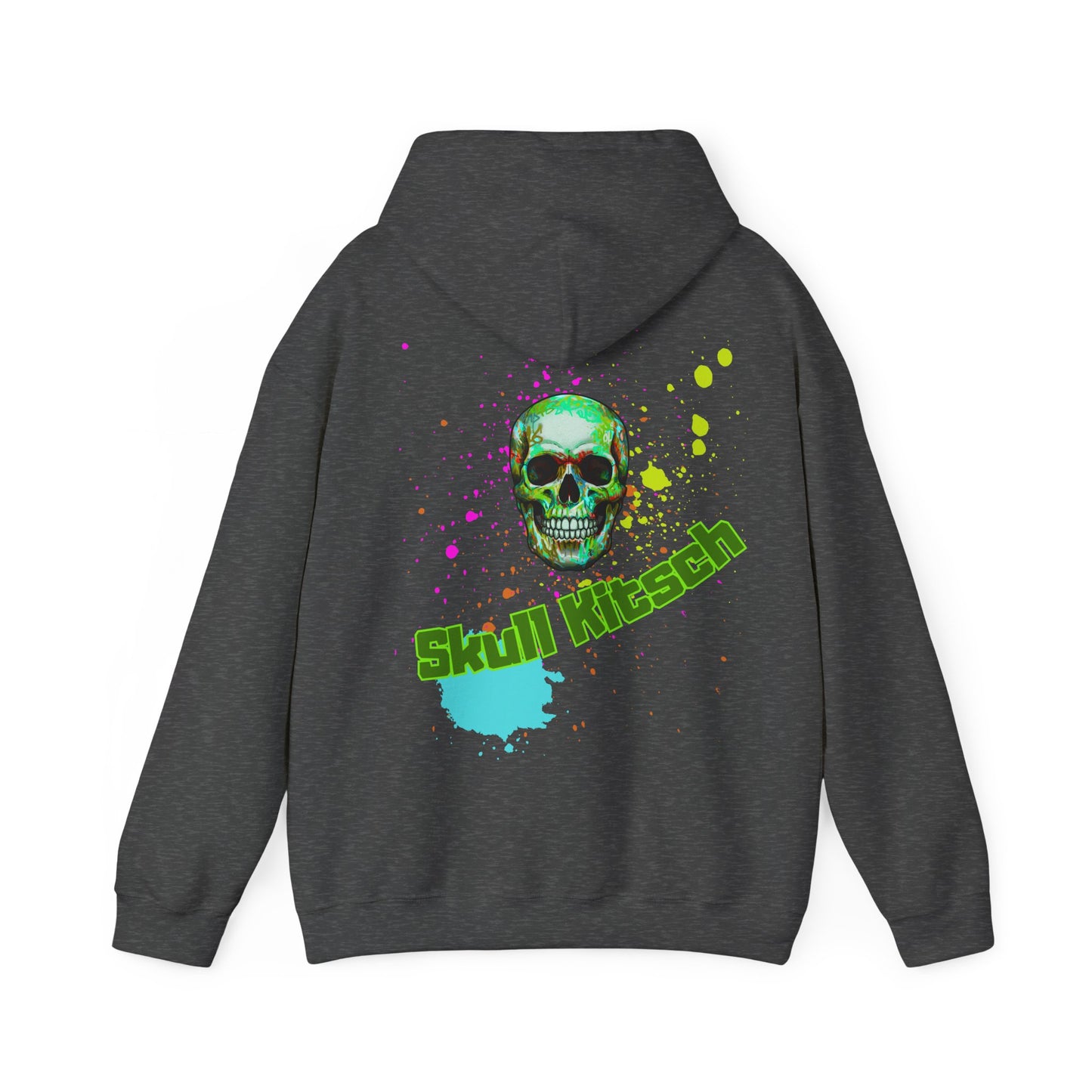 Sweat à capuche unisexe Skull Kitsch Summer Punk - VibesStreet