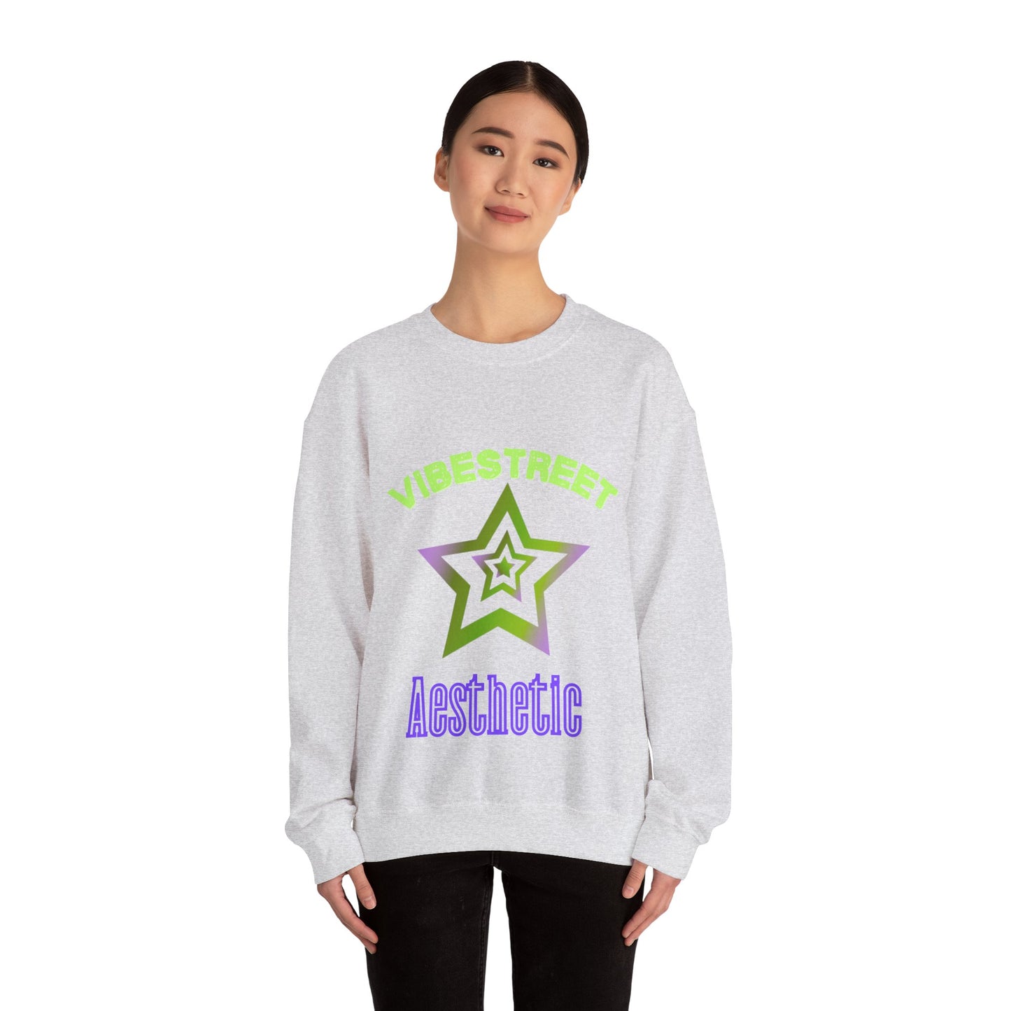 Sweat-shirt esthétique VibesStreet unisexe