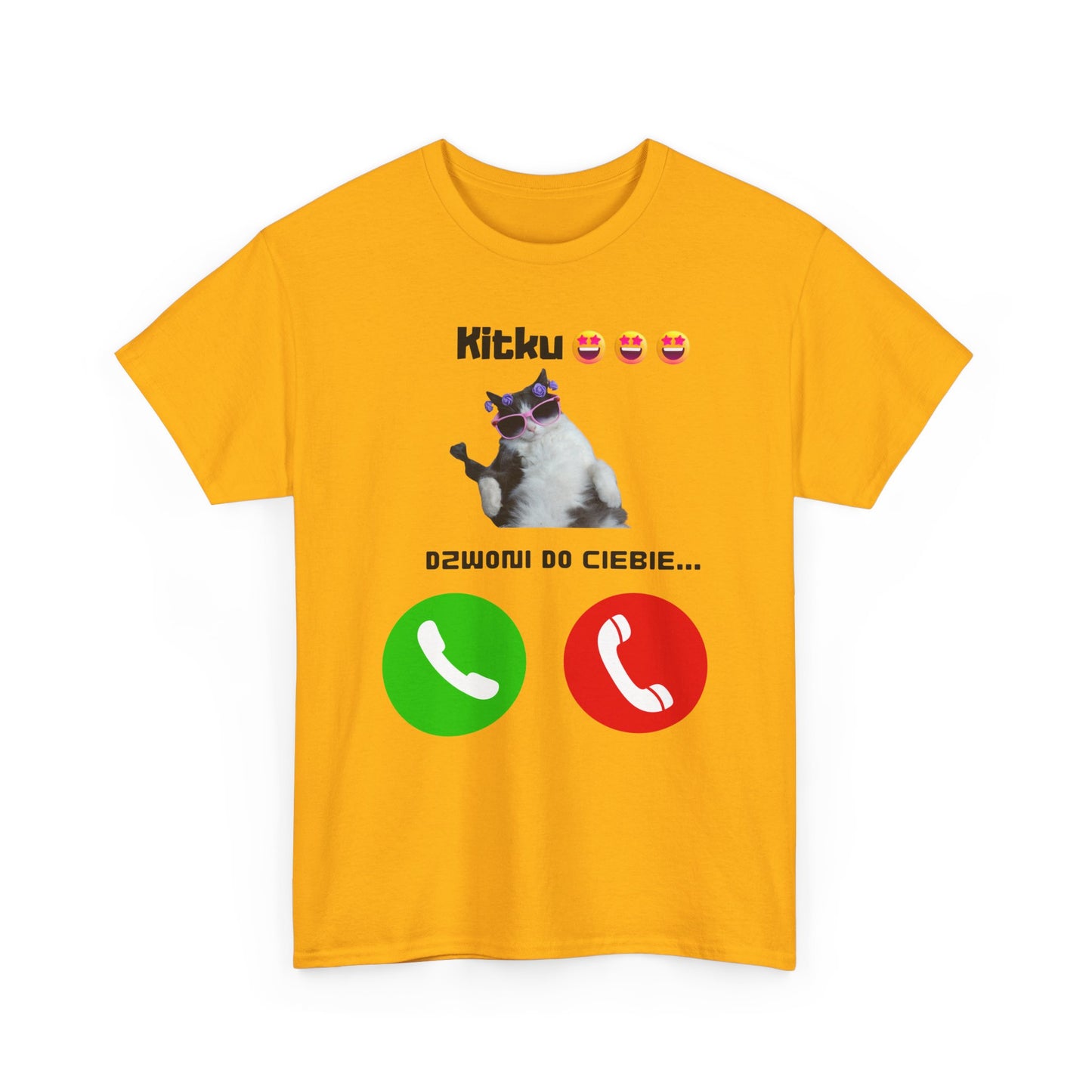 Koszulka Unisex Kitku dzwoni do Ciebie